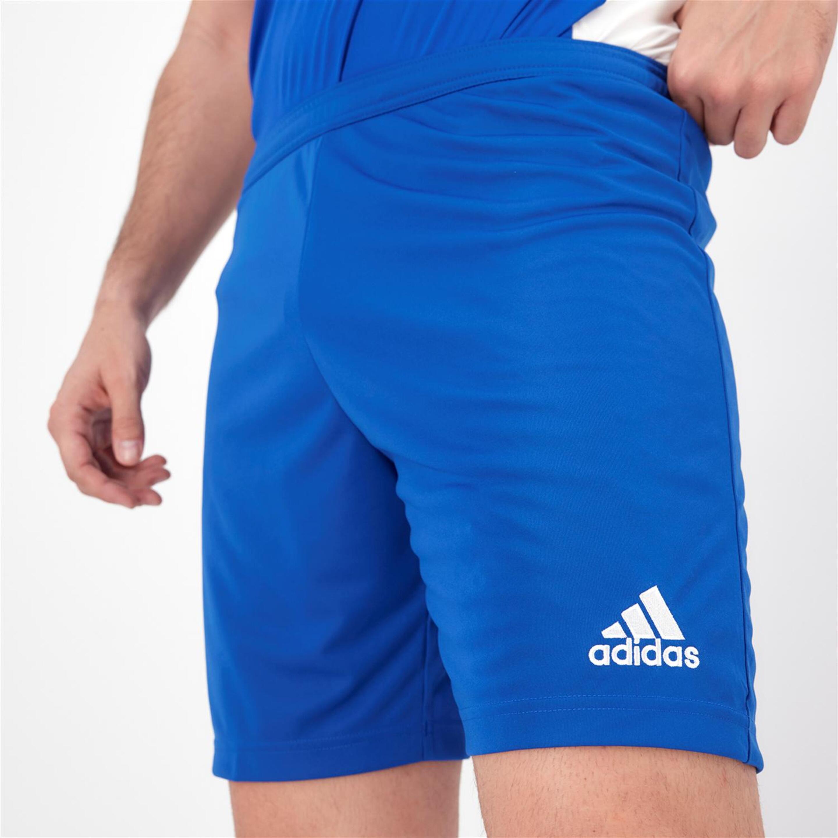 adidas Entrada22 - azul - Pantalón Corto Fútbol Hombre