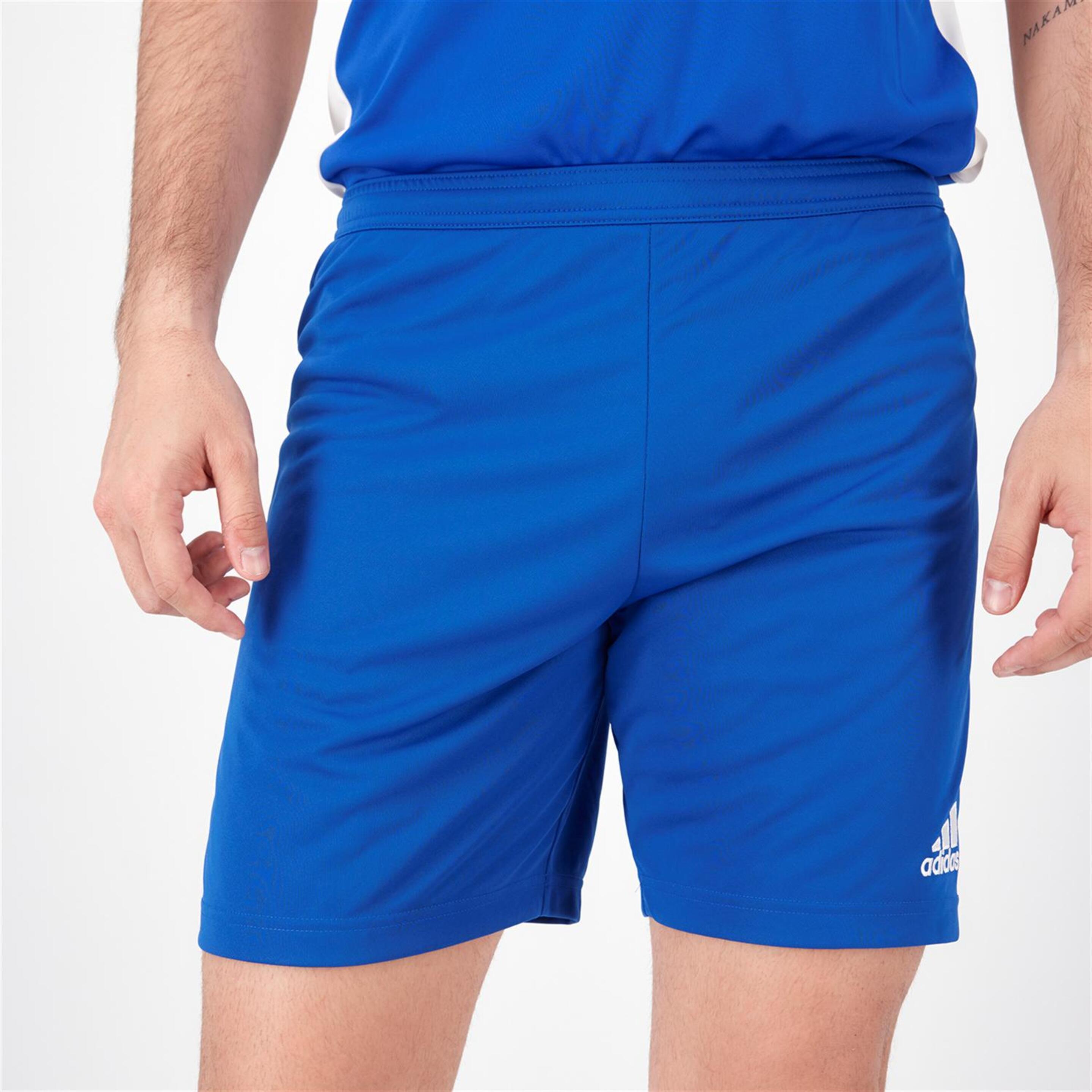 adidas Entrada22 - Azul - Pantalón Corto Fútbol Hombre