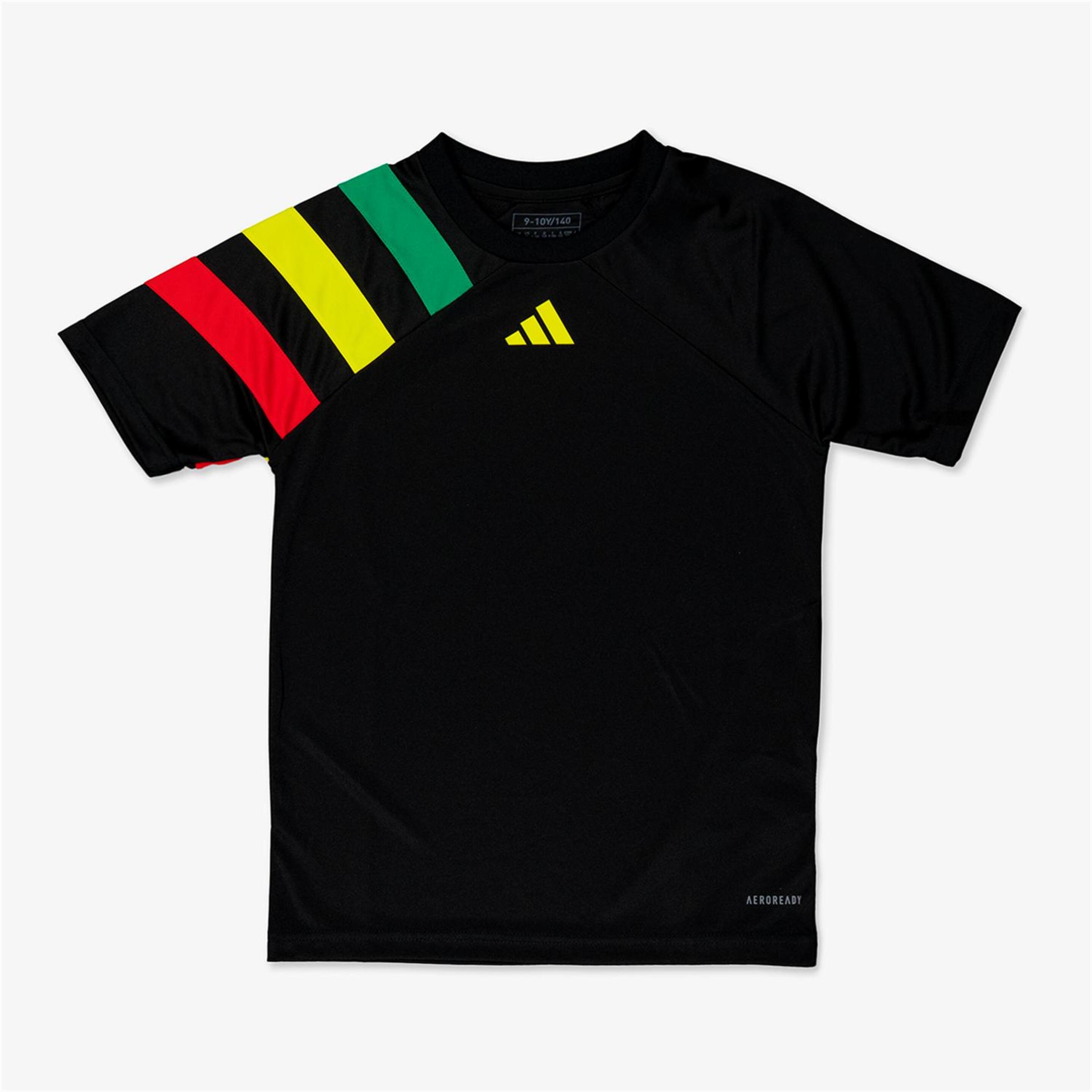 adidas Fortore23 - negro - T-shirt Futebol Rapaz