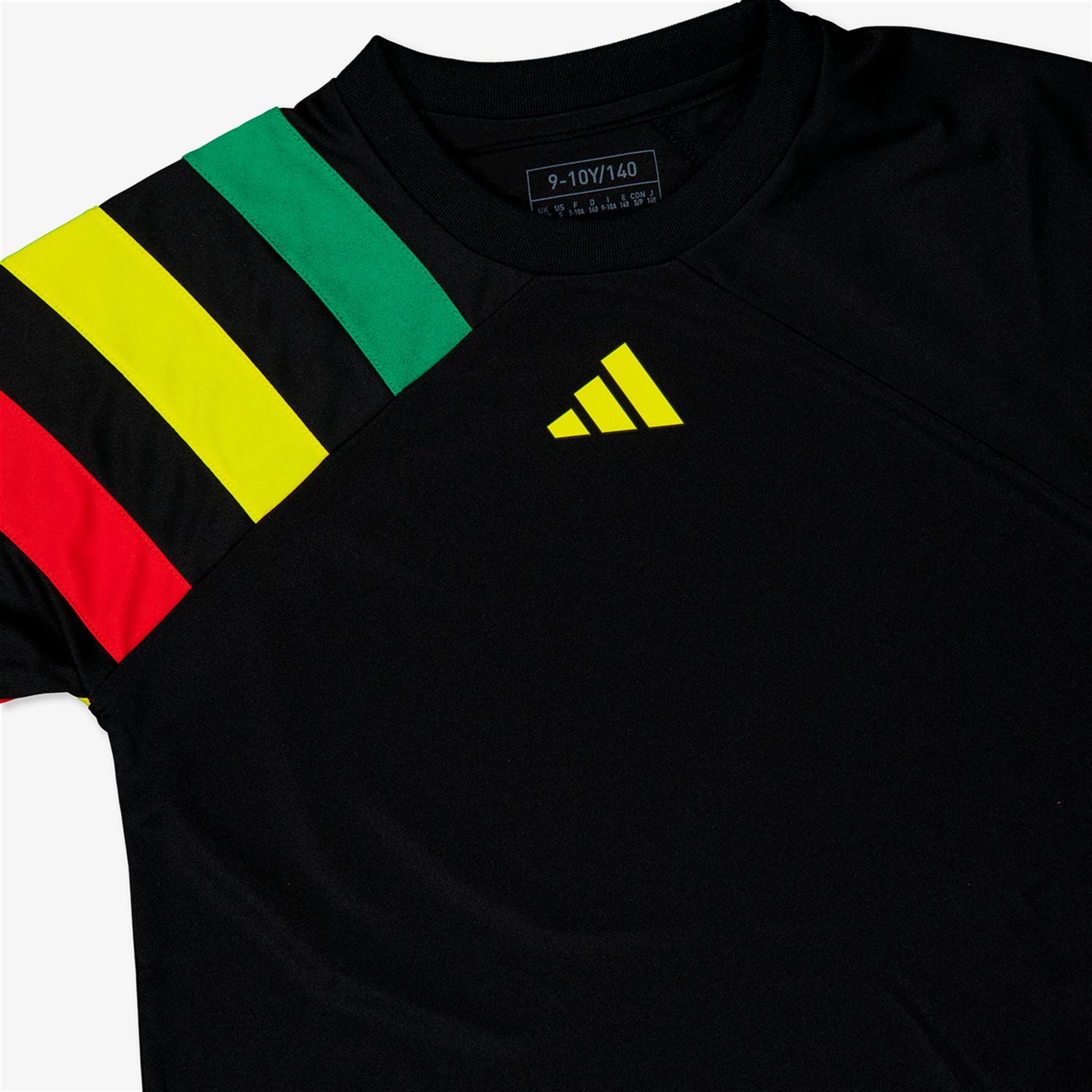 adidas Fortore23 - Negro - Camiseta Fútbol Junior  | Sprinter