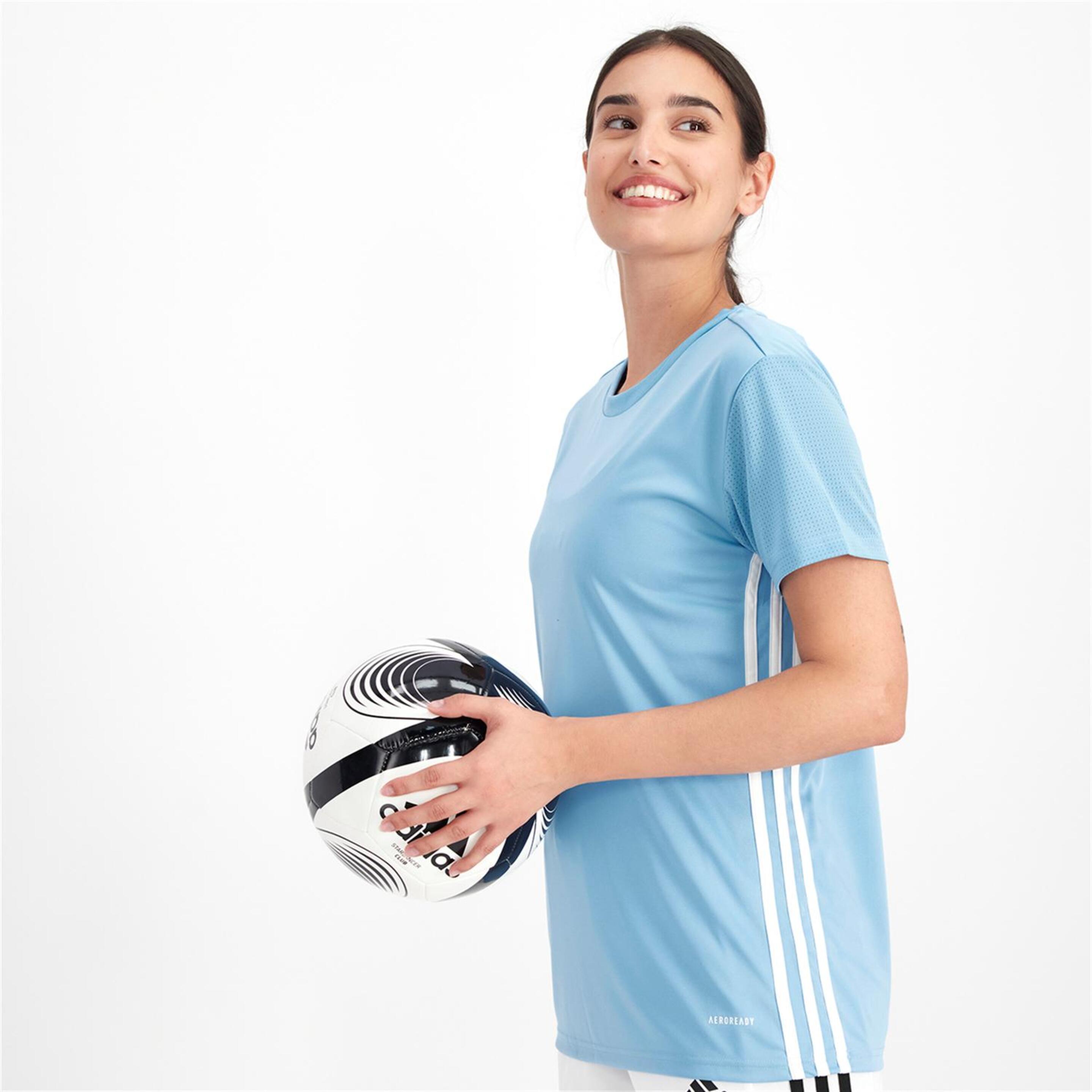 adidas Tabela - Azul - Camiseta Fútbol Mujer  | Sprinter