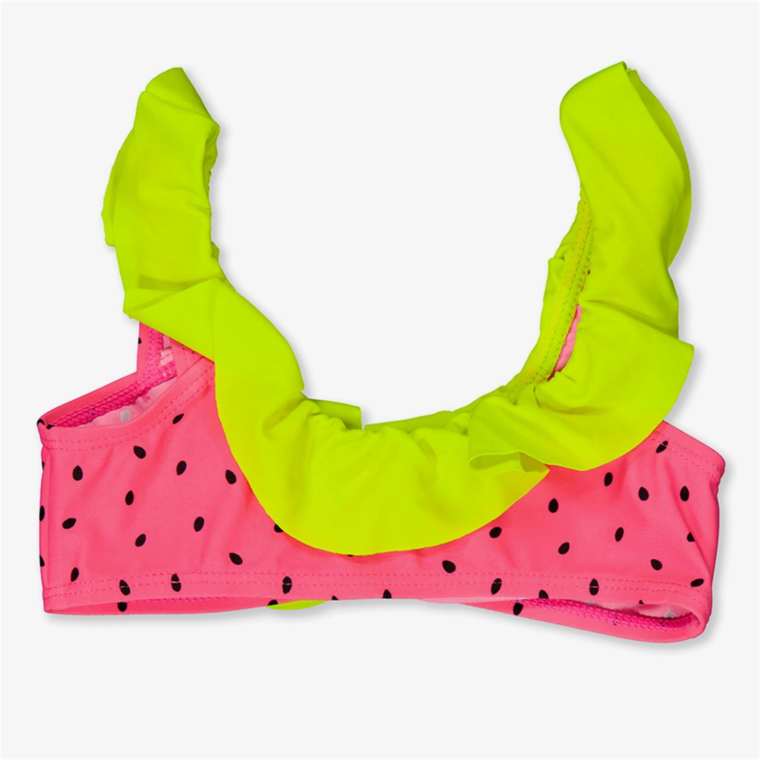 Top Bikini Up - rosa - Top Bikini Niña