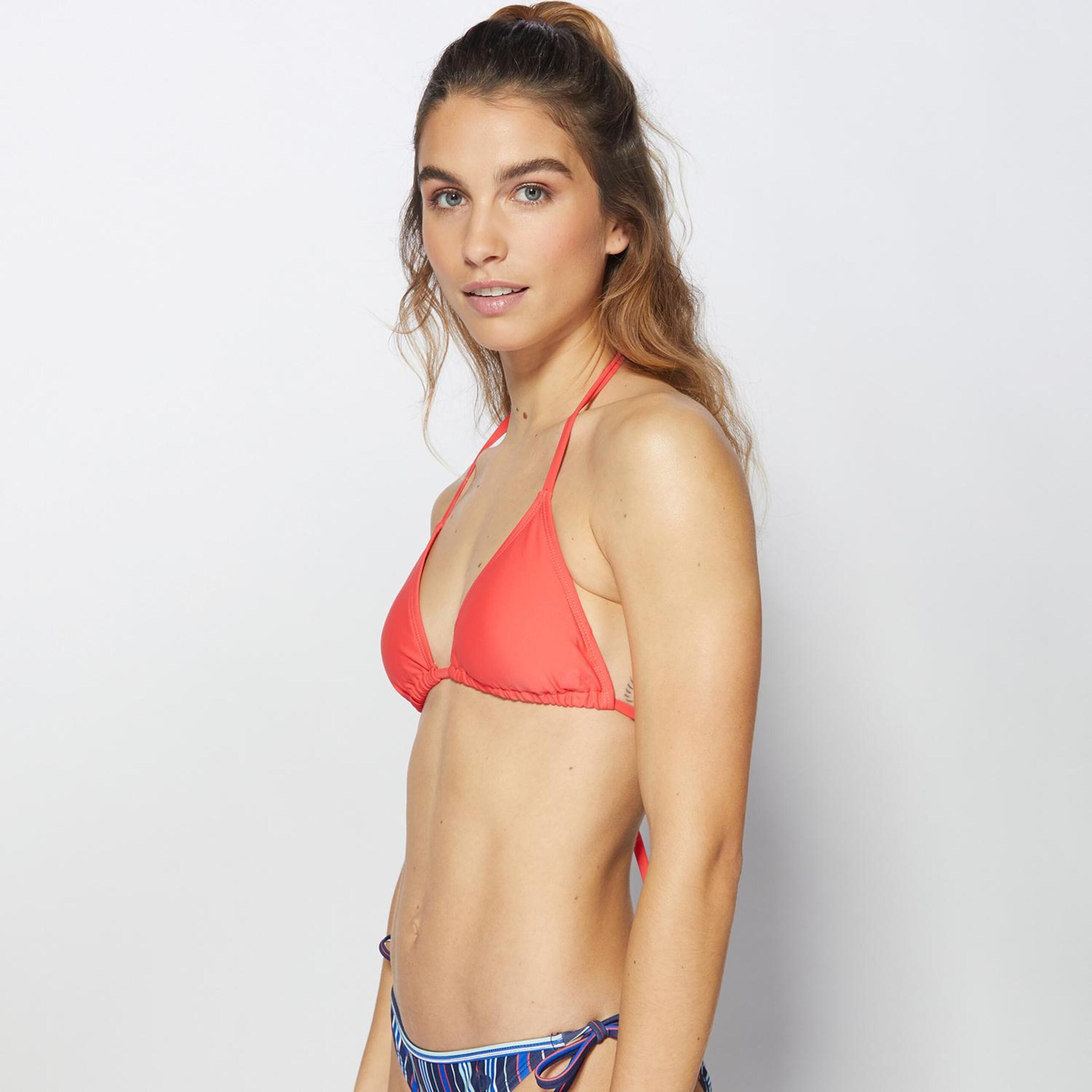 Top Bikini Up - Rojo - Top Bikini Triángulo Mujer