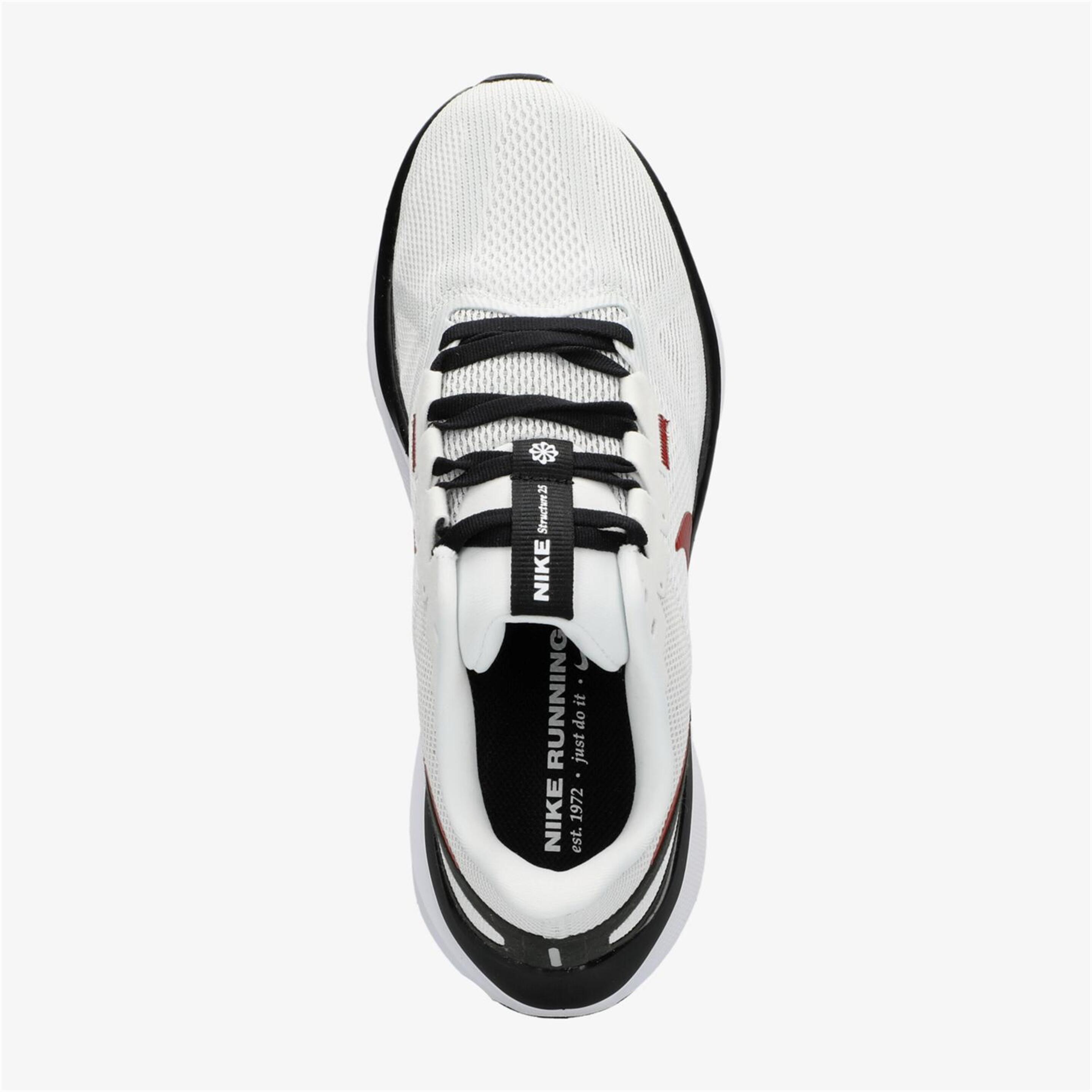 Nike Structure 25 - Blanco - Zapatillas Running Hombre
