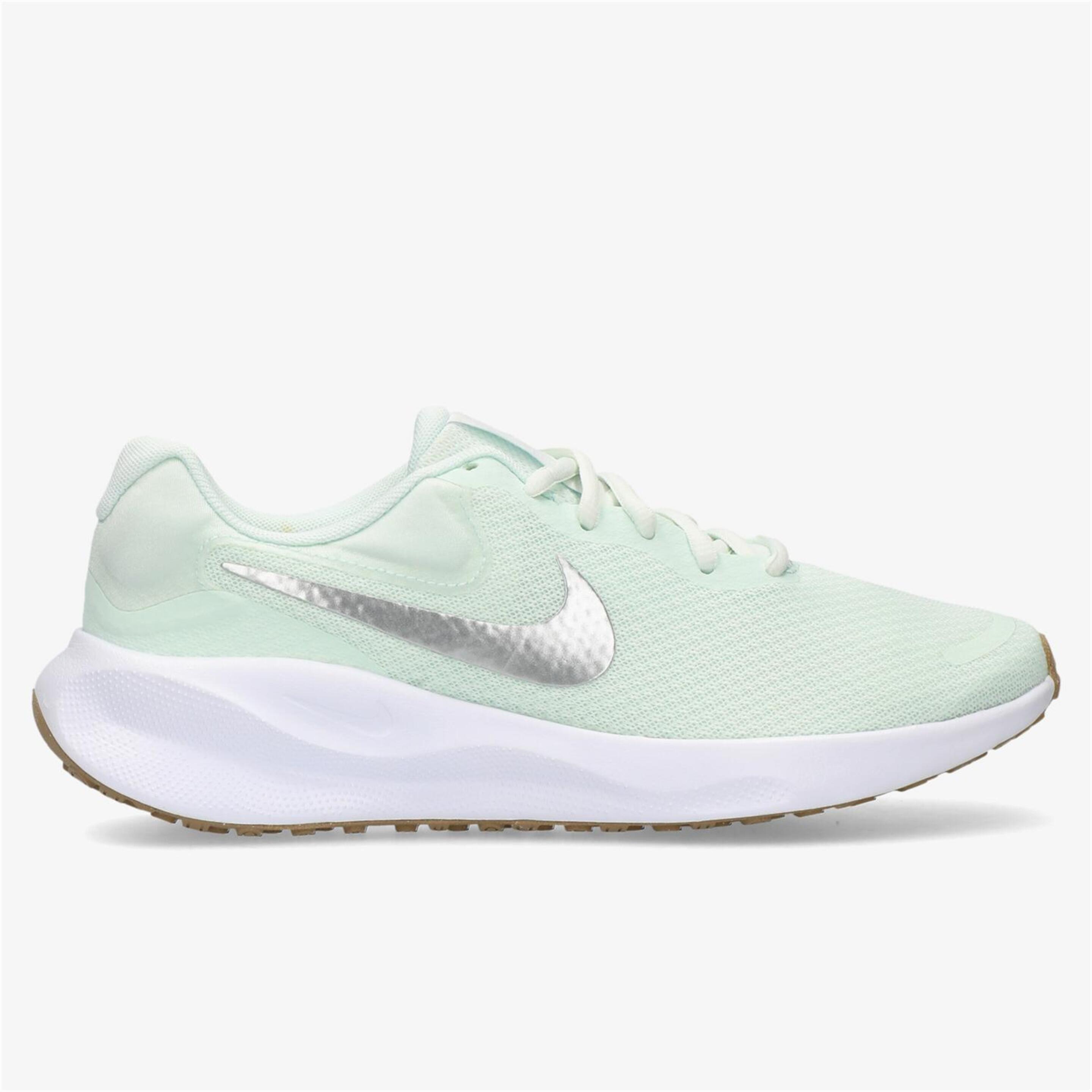 Nike Revolution 7 - verde - Sapatilhas Running Mulher