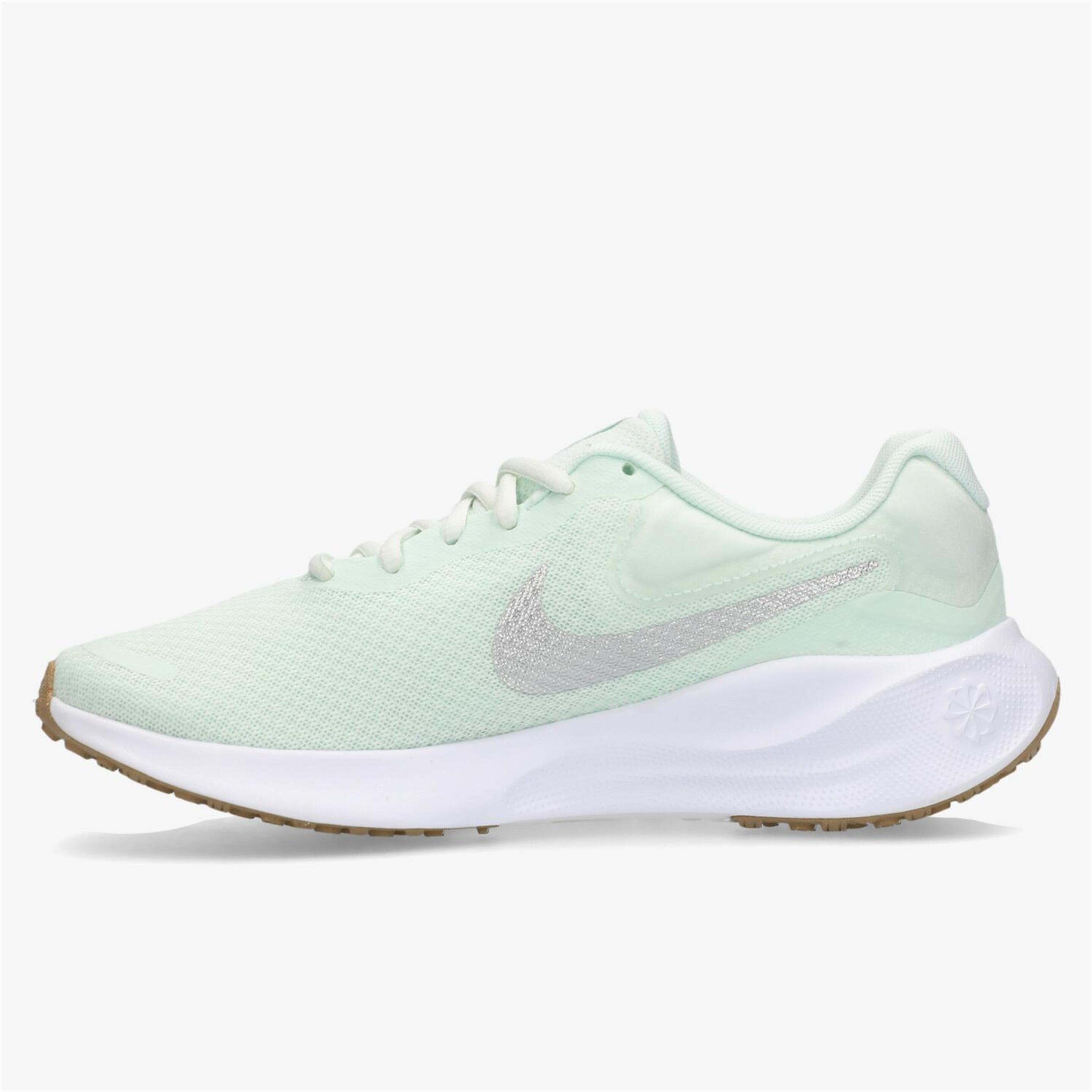Nike Revolution 7 - Verde - Zapatillas Running Mujer