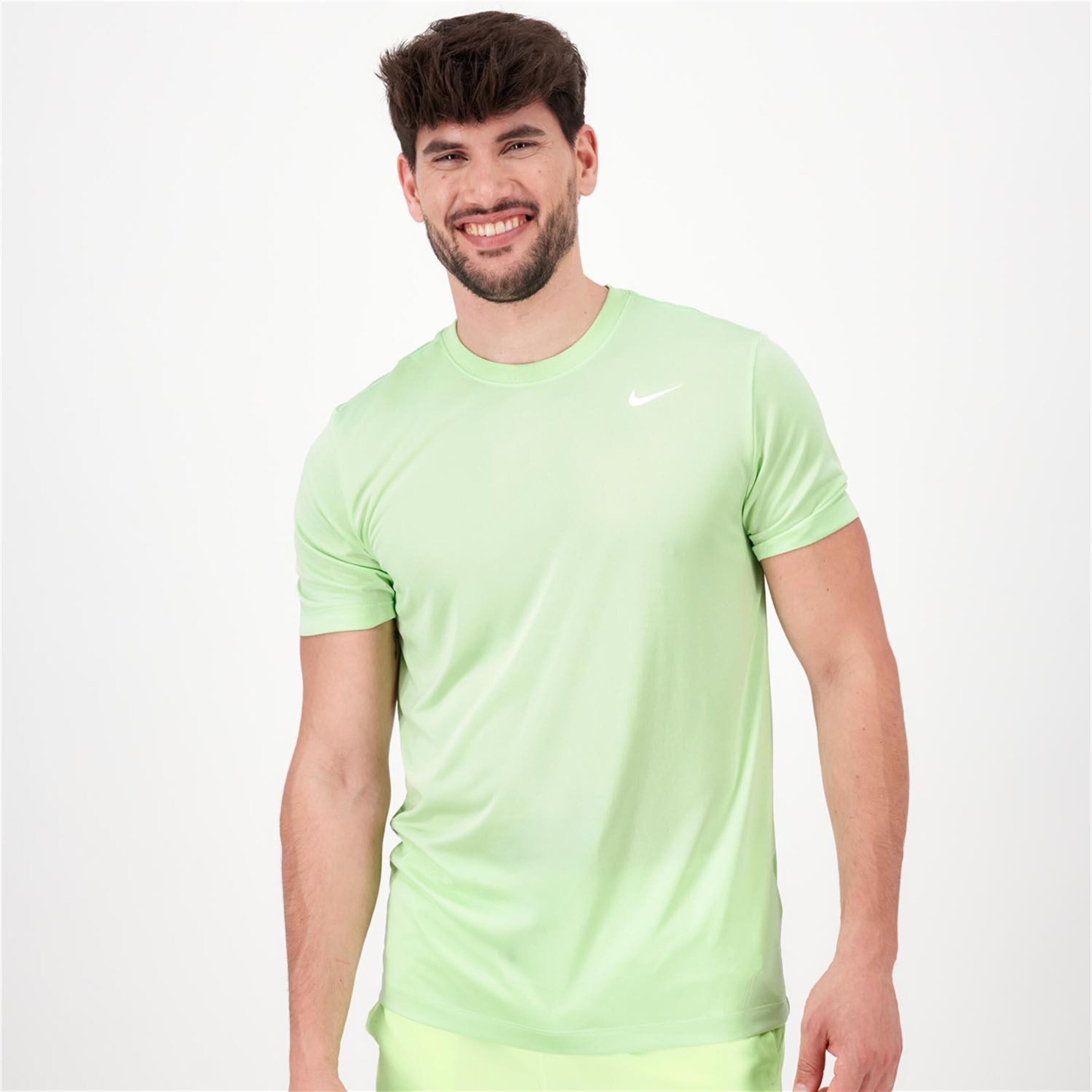 Camiseta Nike - verde - Camiseta Running Hombre