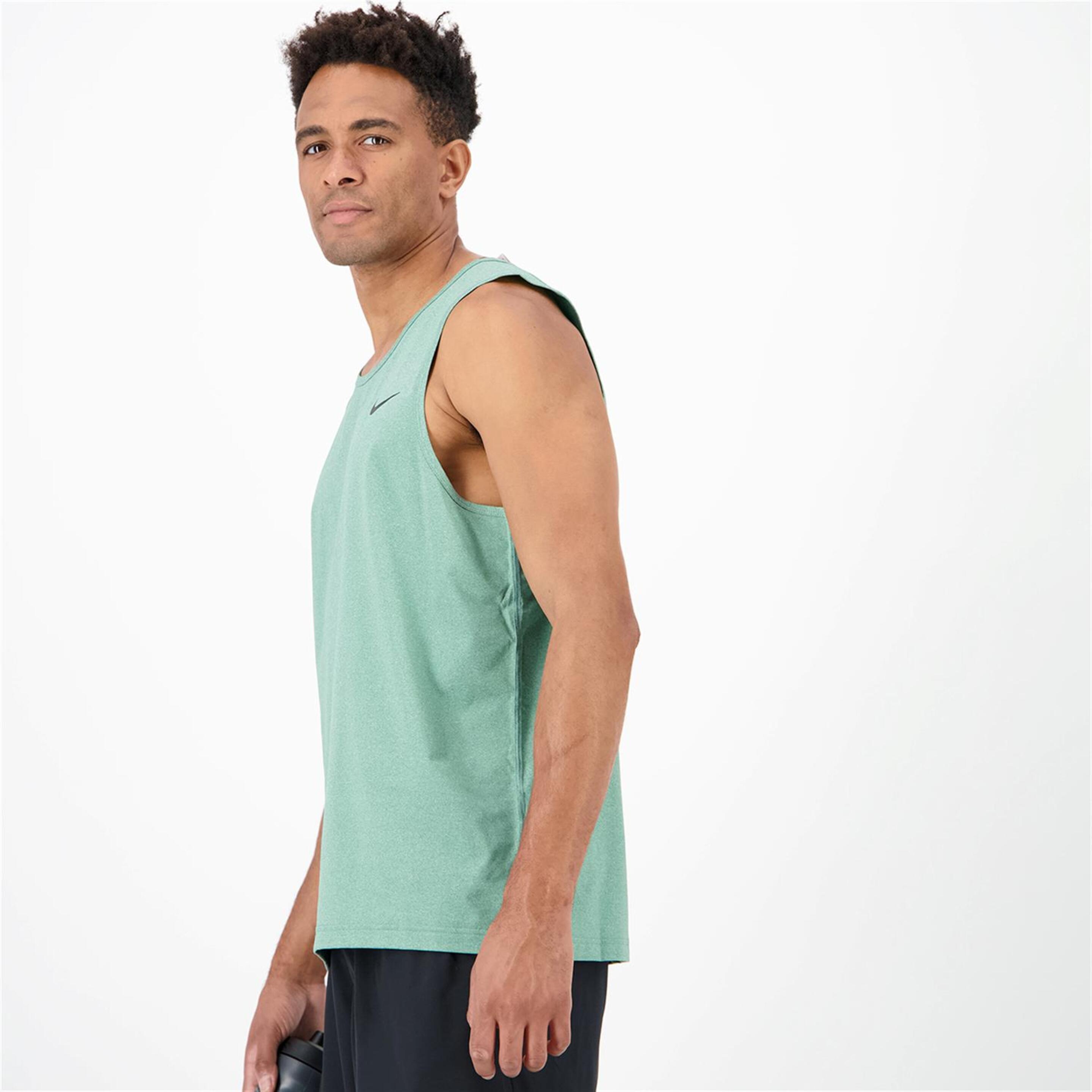 Nike Hyverse Dri-FIT - Kaki - Camiseta Running Hombre