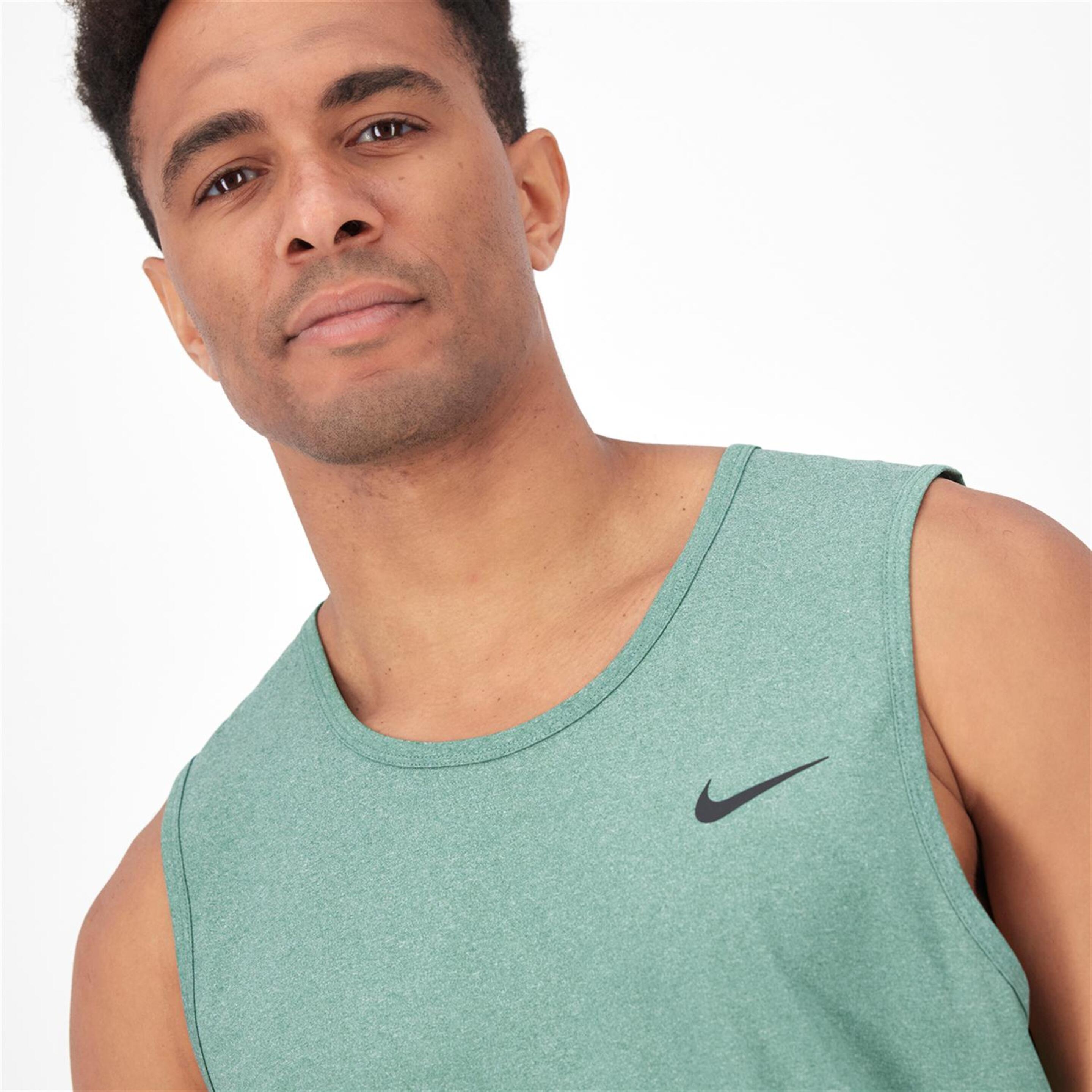 Nike Hyverse Dri-FIT - Kaki - Camiseta Running Hombre