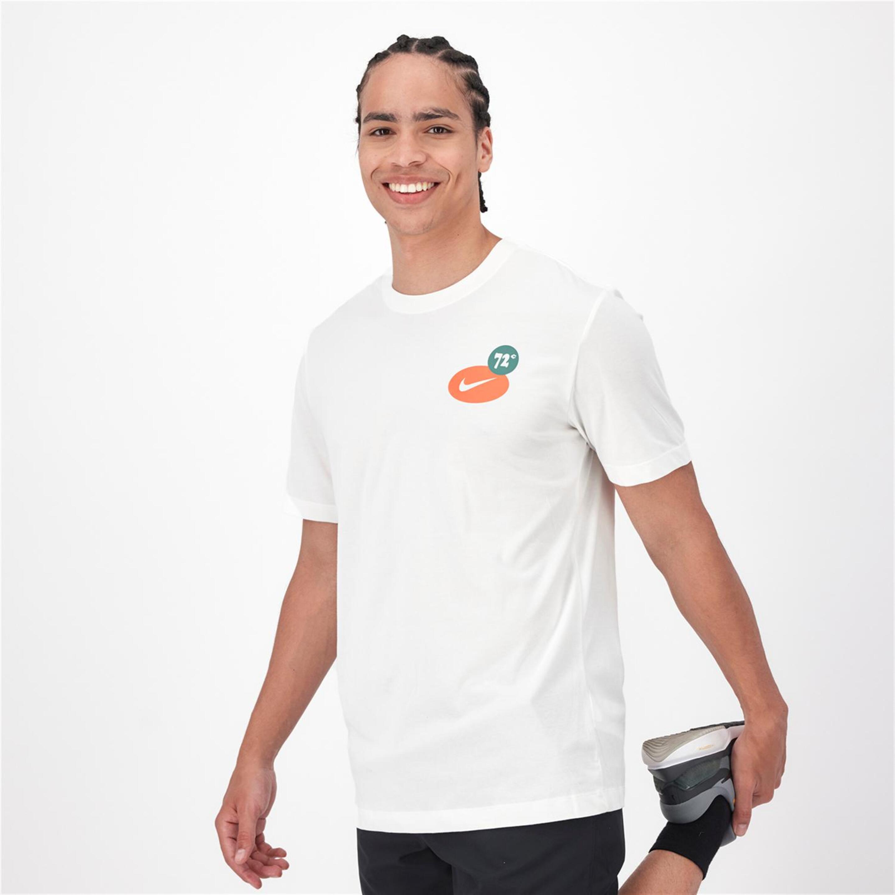 Camiseta Nike - Marrón - Camiseta Running Hombre