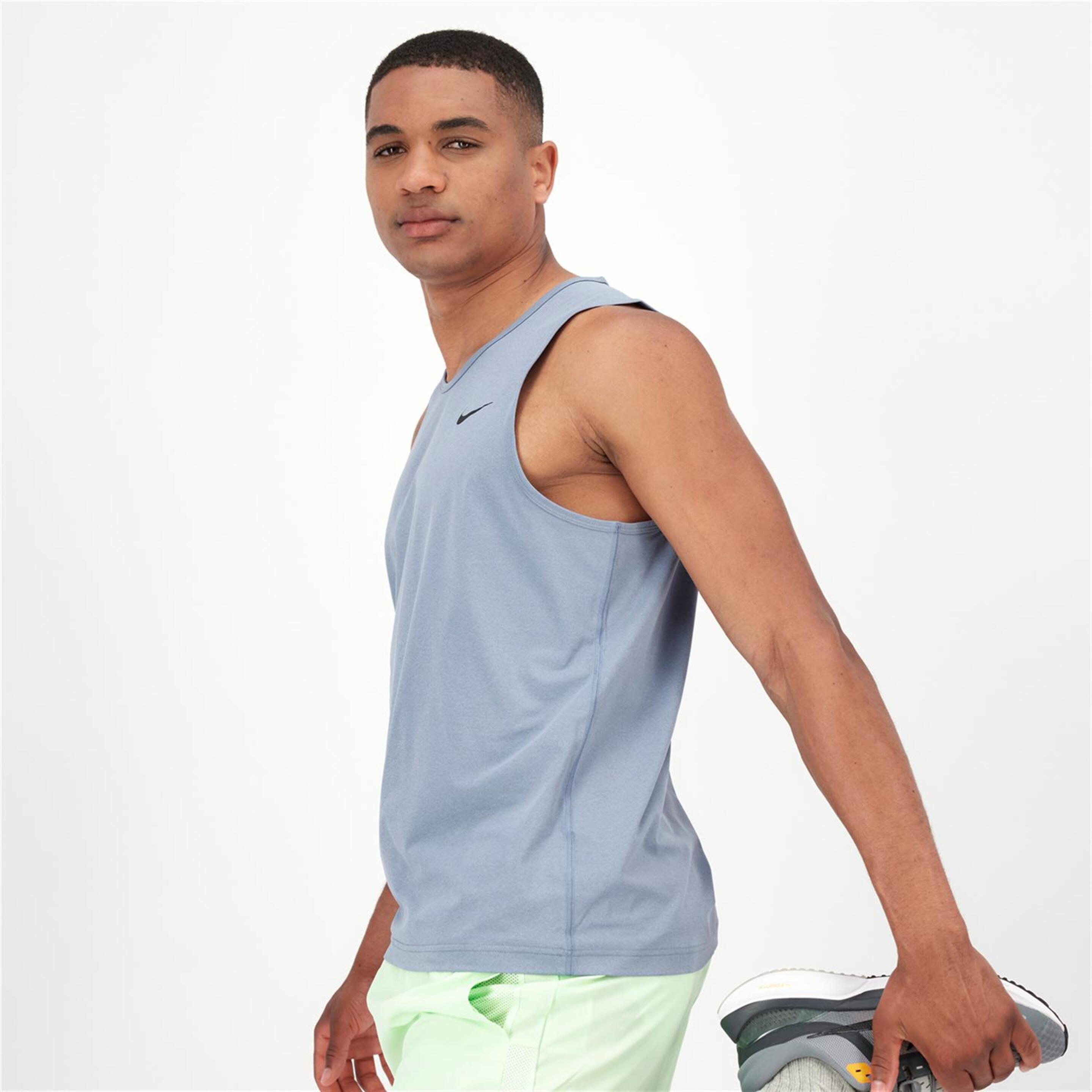 Nike Hyverse Dri-FIT - Gris - Camiseta Tirantes Hombre