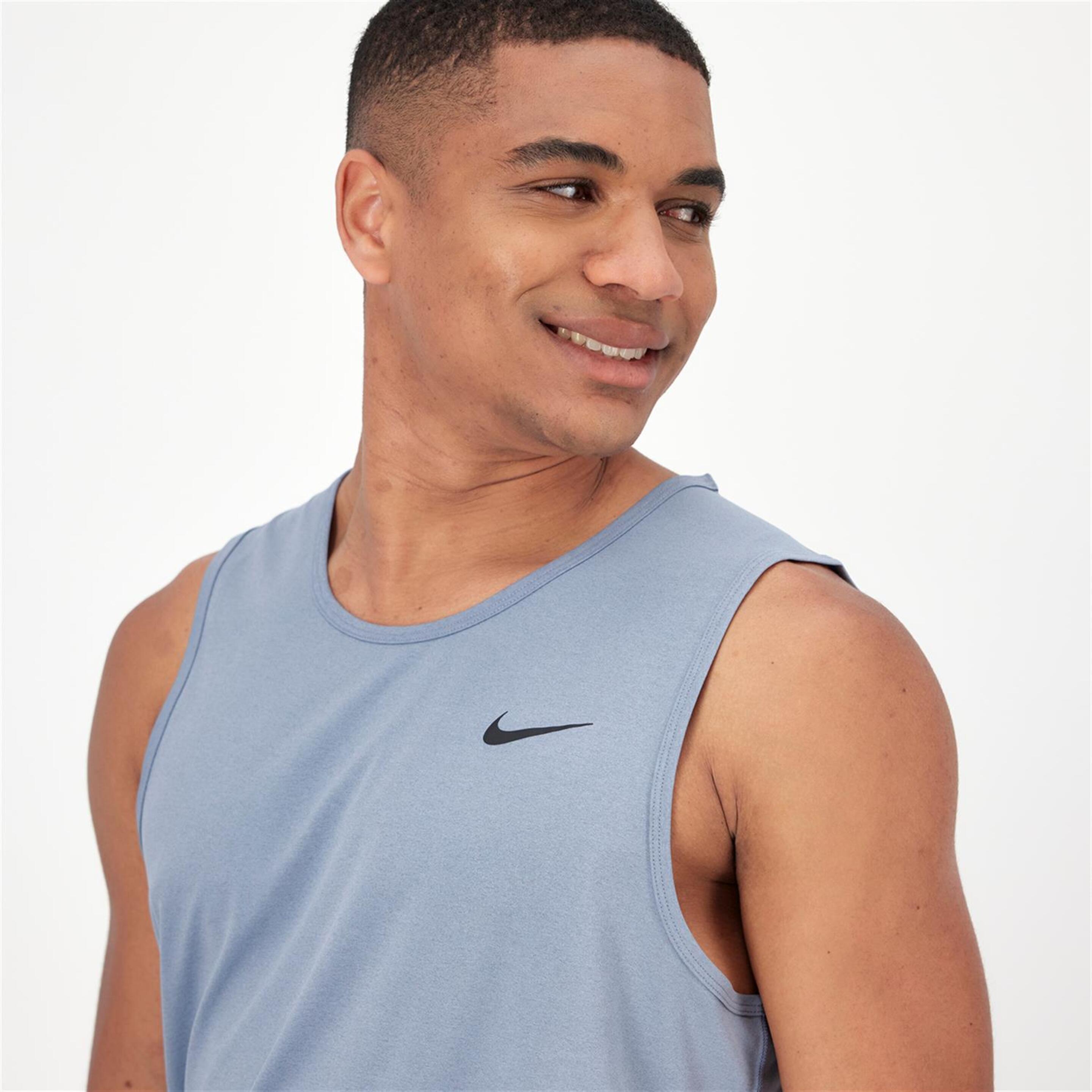 Nike Hyverse Dri-FIT - Gris - Camiseta Tirantes Hombre