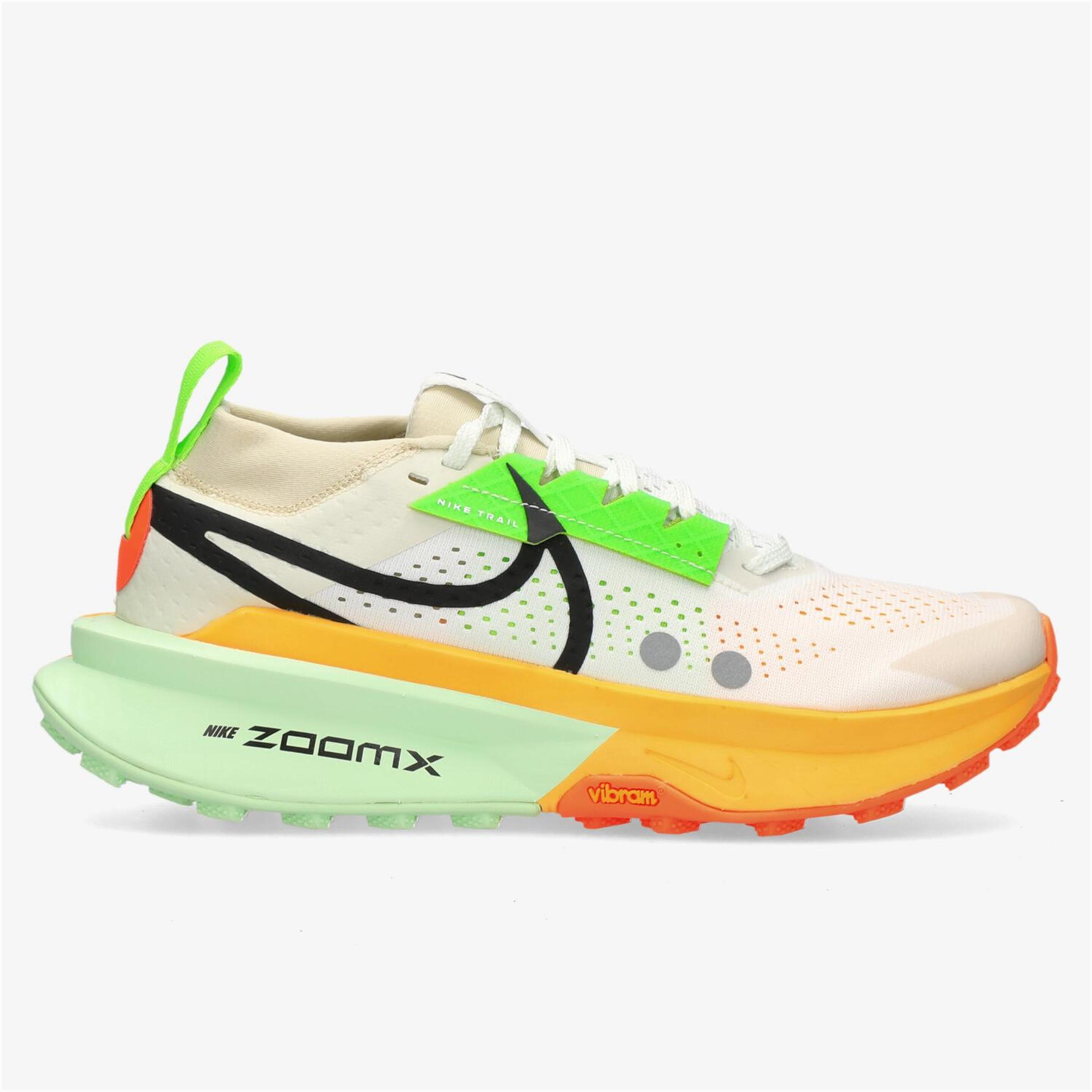 Nike Zegama - blanco - Zapatillas Trail Mujer