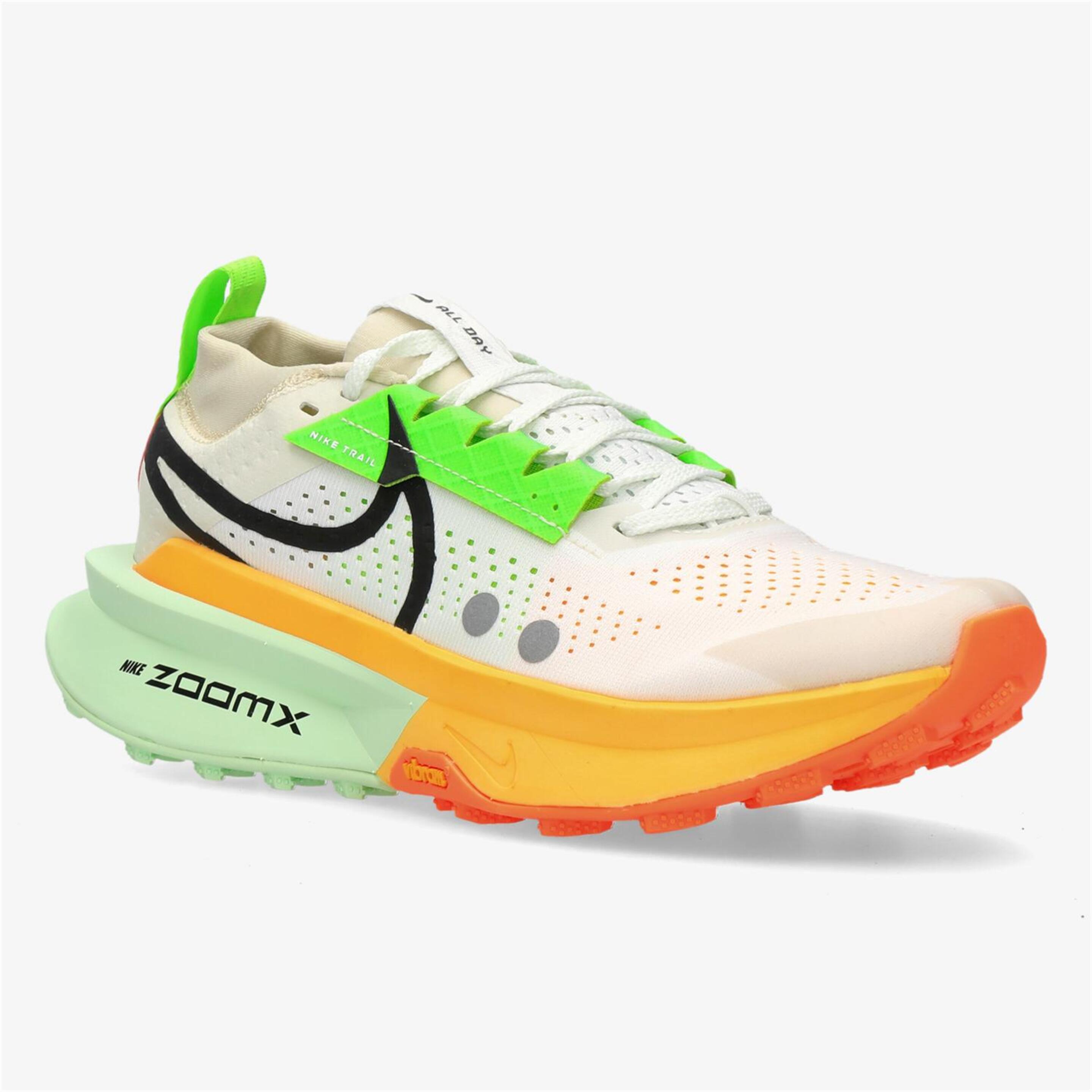 Nike Zegama - Blanco - Zapatillas Trail Mujer  | Sprinter