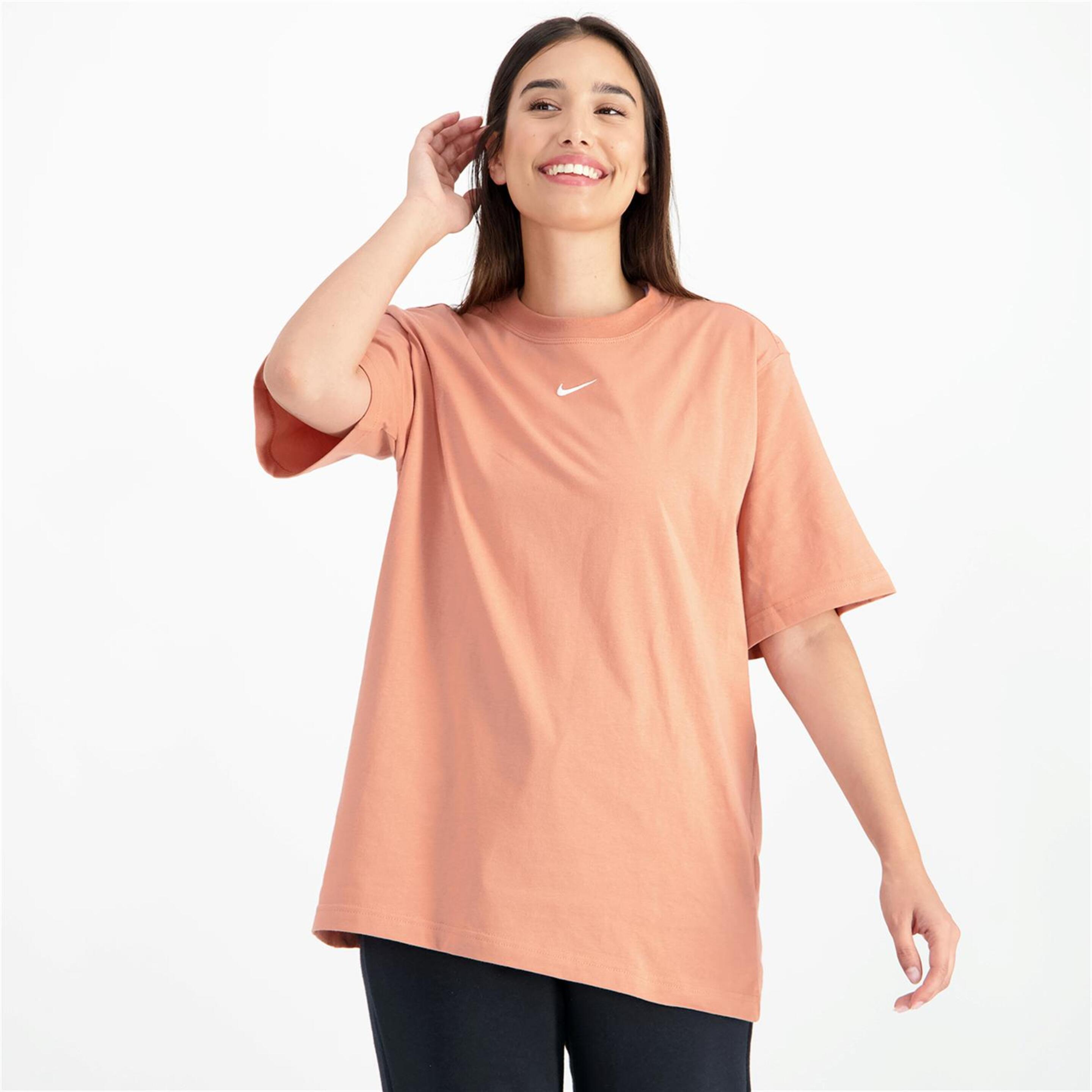 T-shirt Nike - marron - T-shirt Oversize Mulher