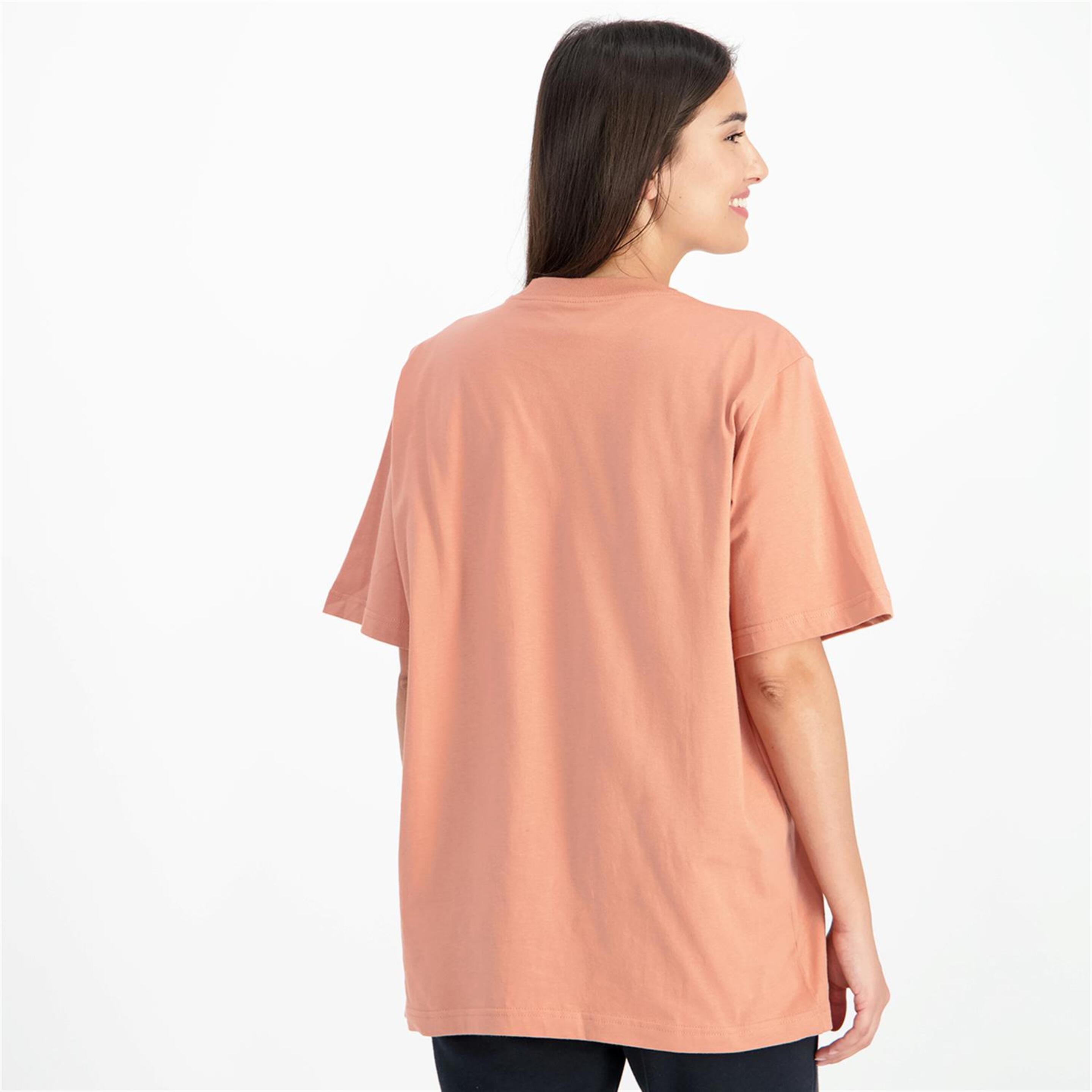 Camiseta Nike - Marrón - Camiseta Oversize Mujer