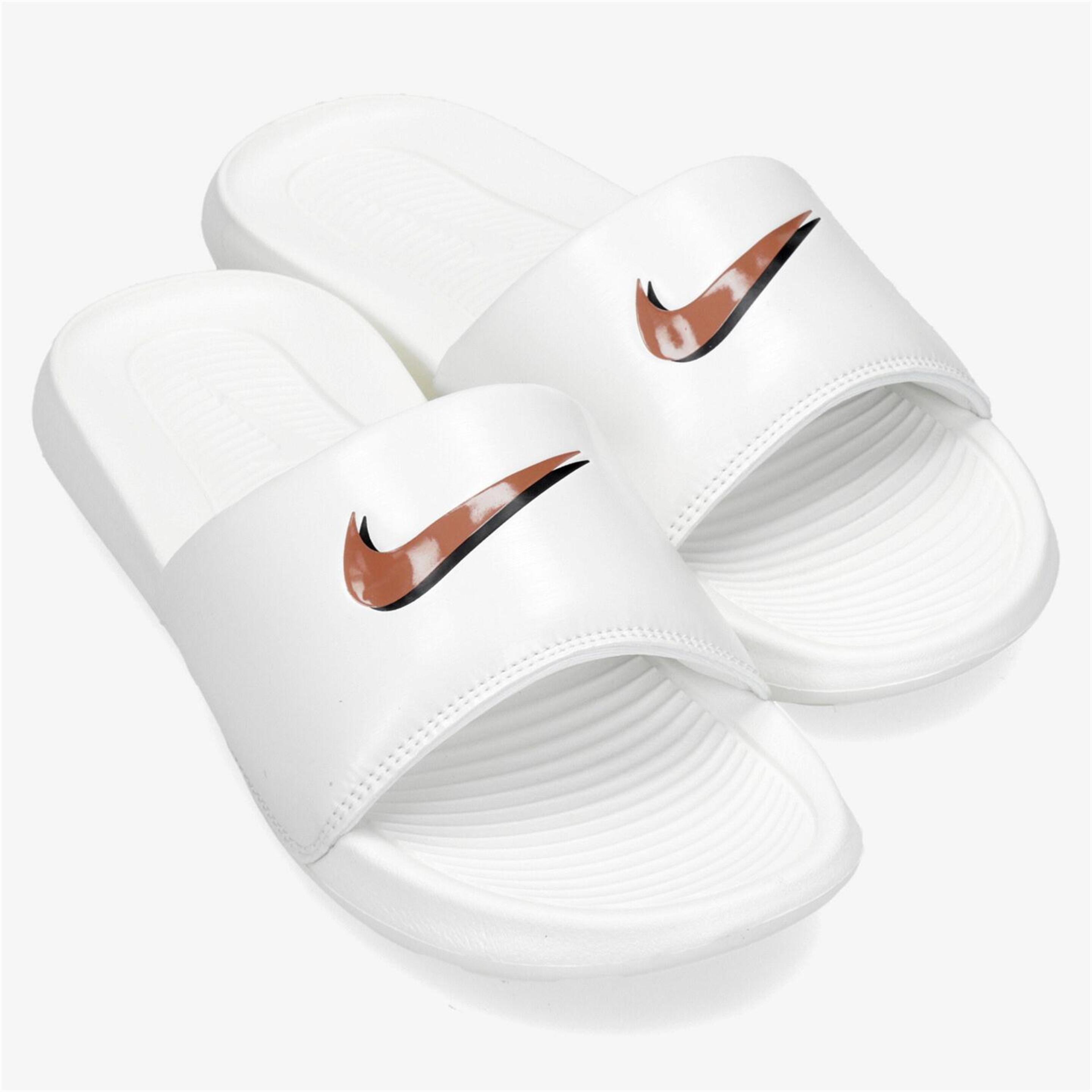 Nike Victori One - blanco - Chanclas Pala Mujer
