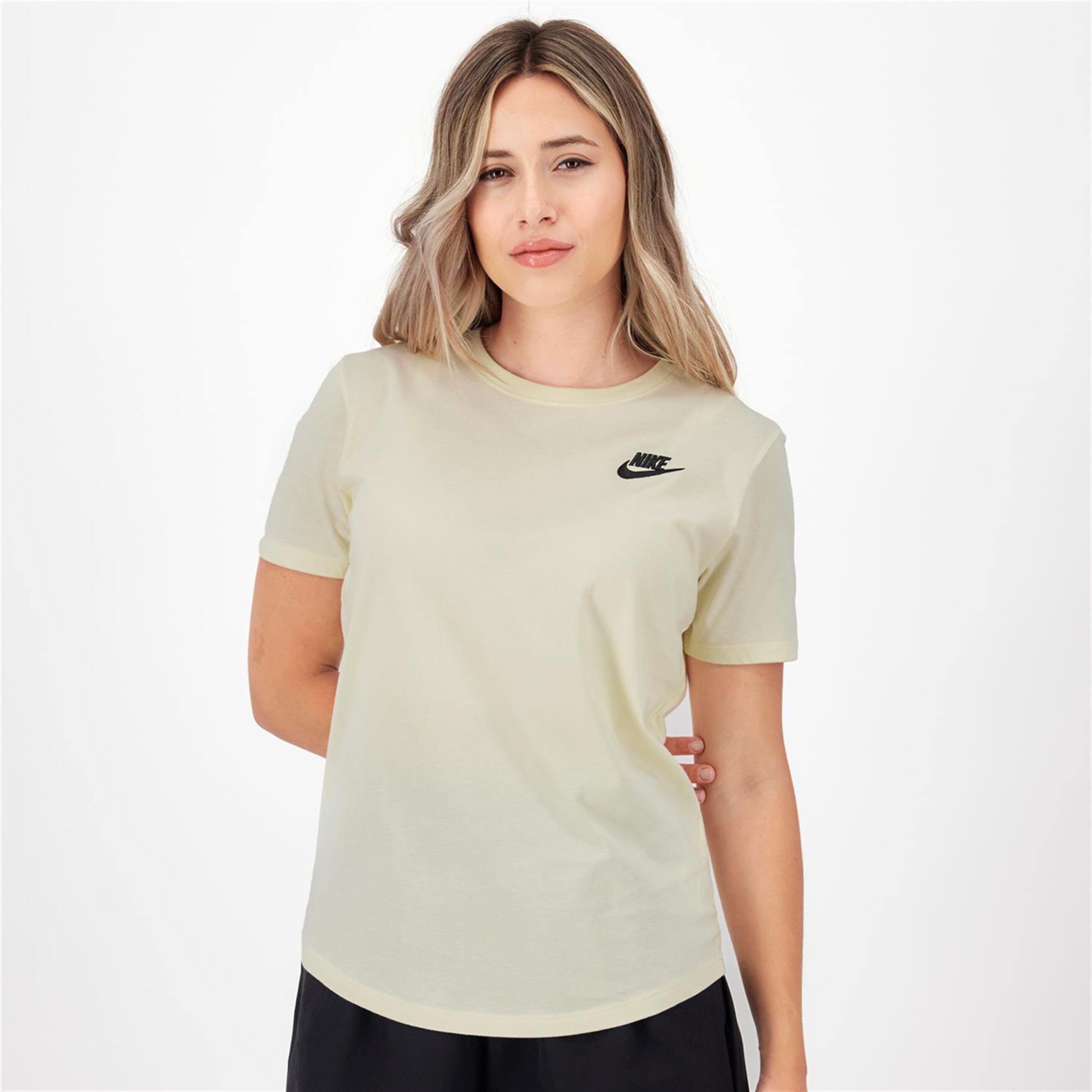 Nike Club - blanco - Camiseta Mujer