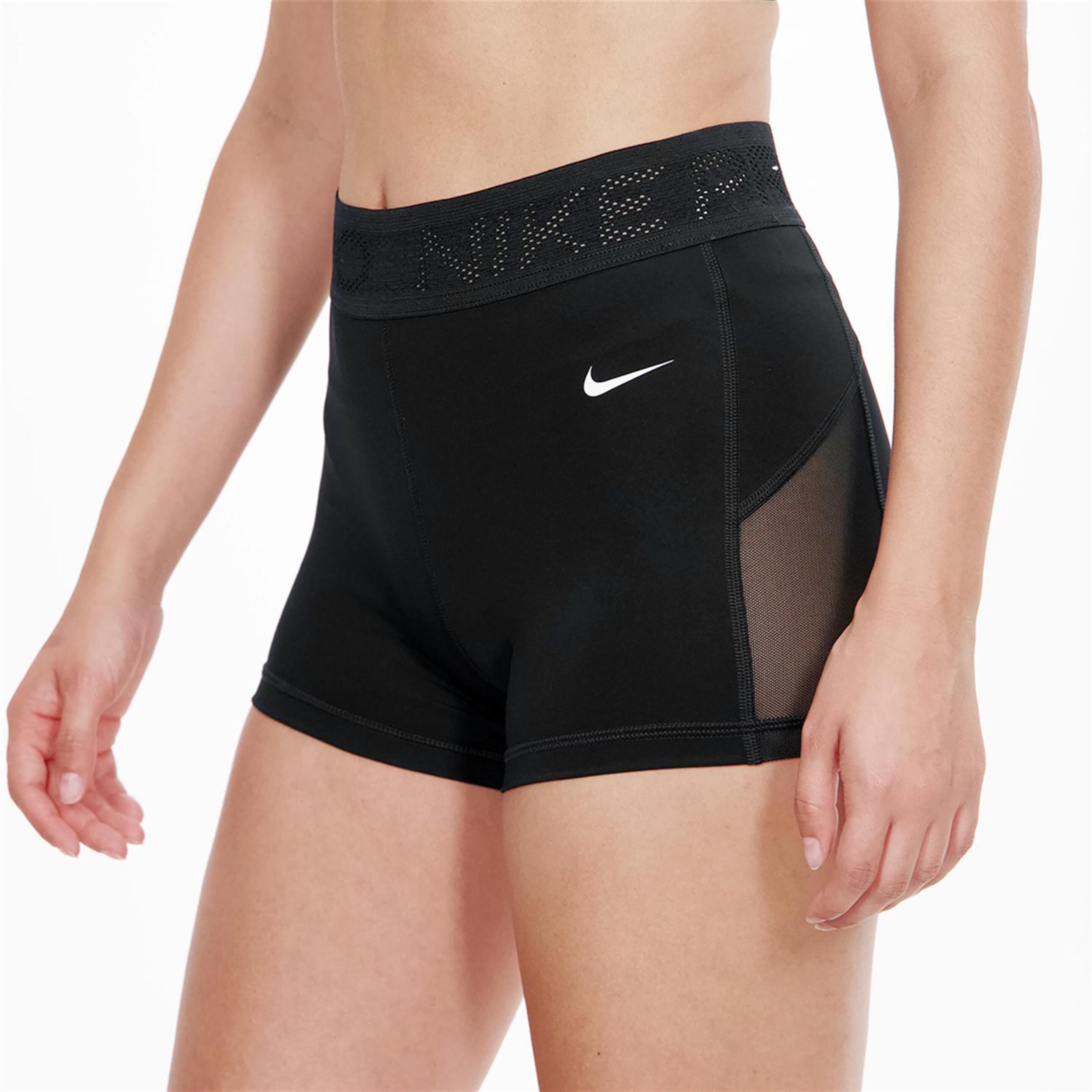Nike 365 Mesh 3" - negro - Leggings Transparencias Mujer