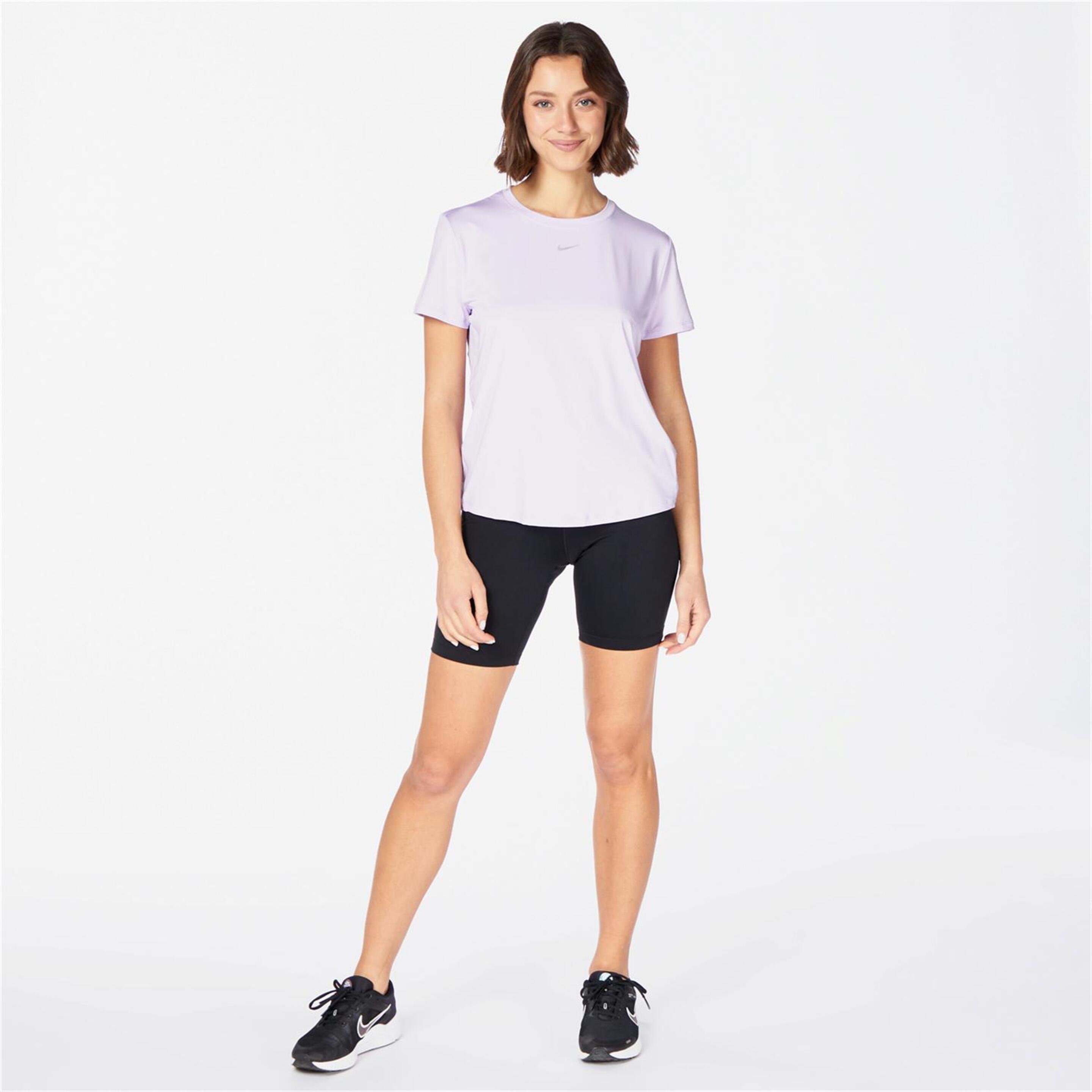 Nike One - Roxo - T-shirt Fitness Mulher | Sport Zone