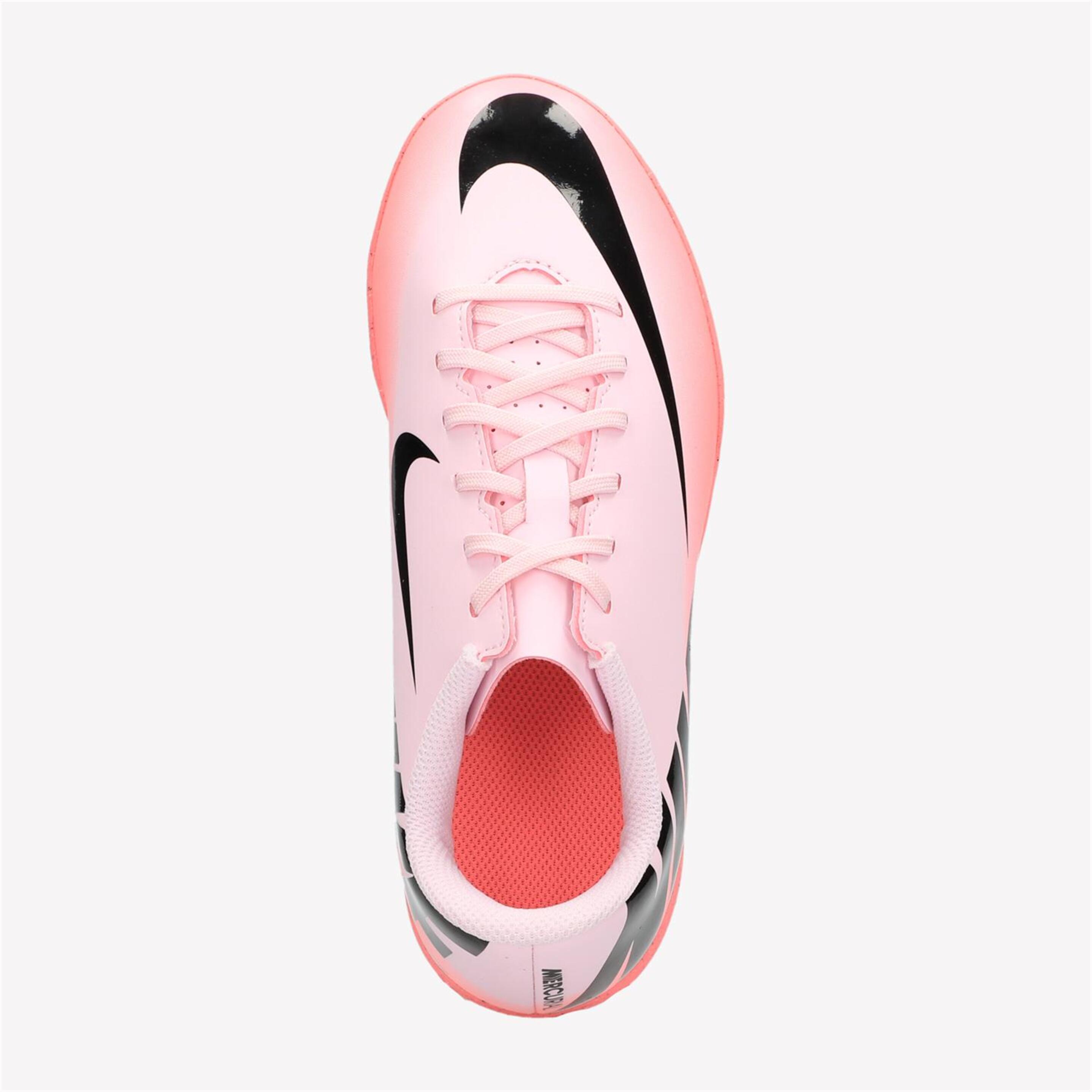 Nike Mercurial Vapor Club - Rosa - Botas Fútbol Sala Niño
