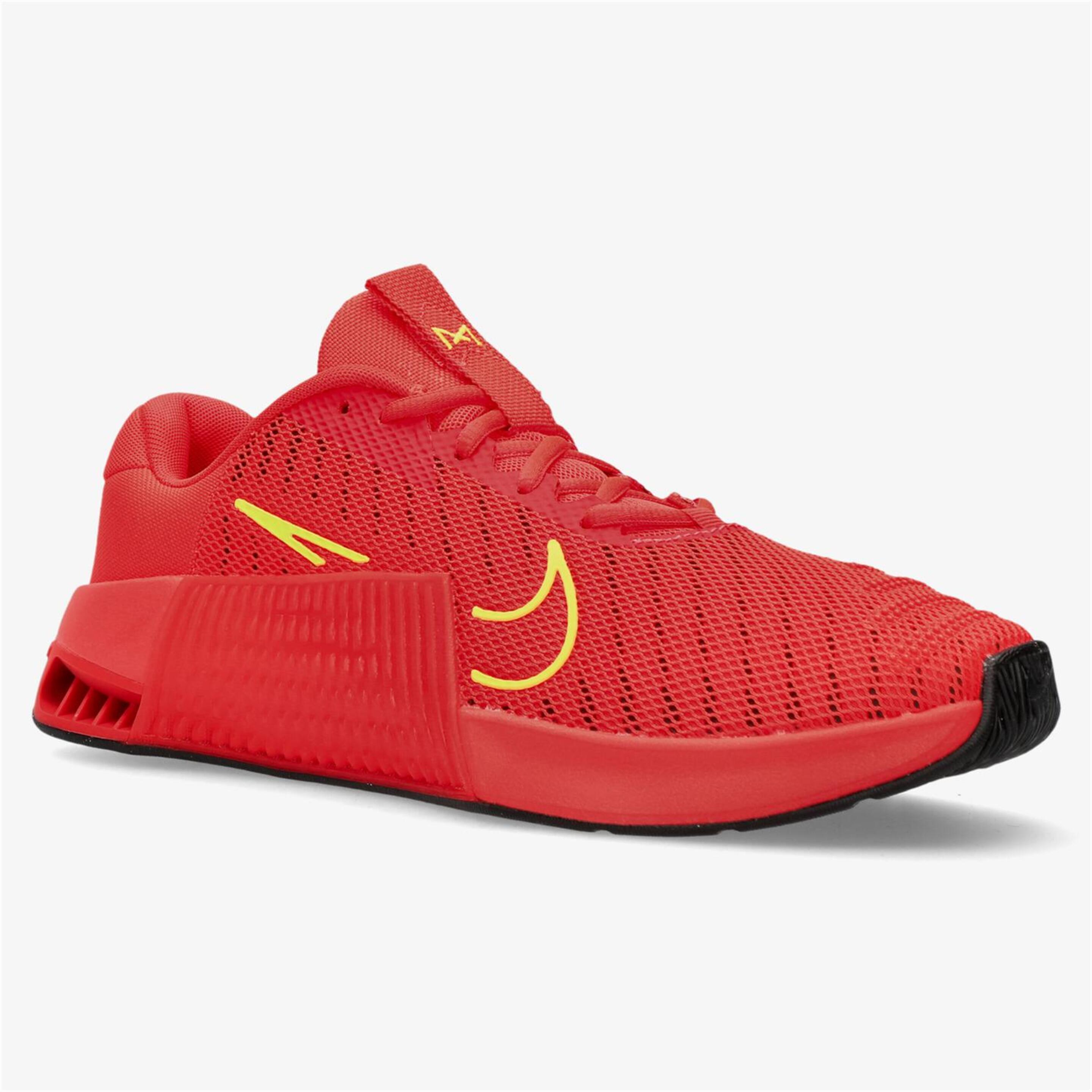 Nike Metcon 9 - Rojo - Zapatillas Fitness Hombre
