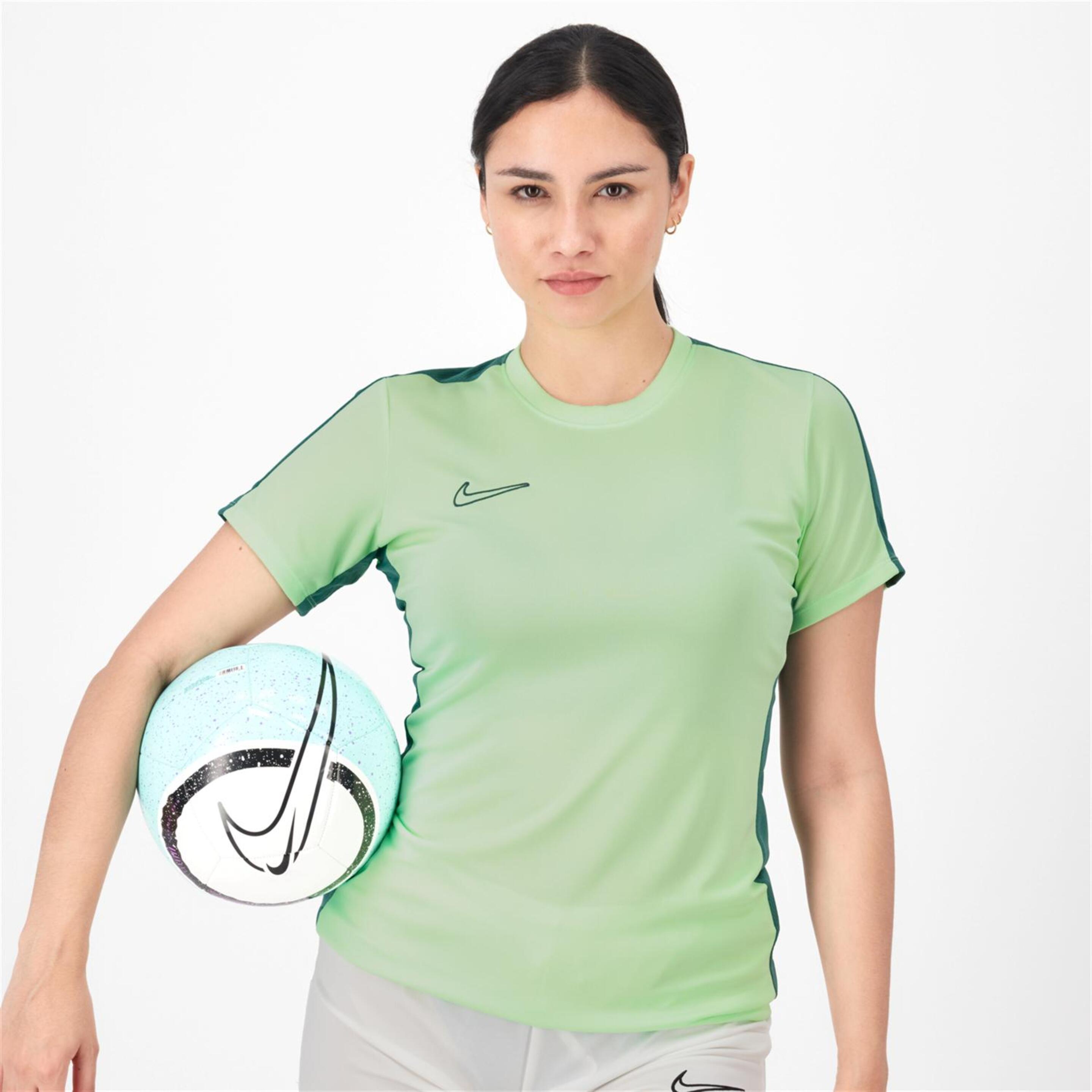 Nike Academy 23 - verde - T-shirt Futebol Mulher