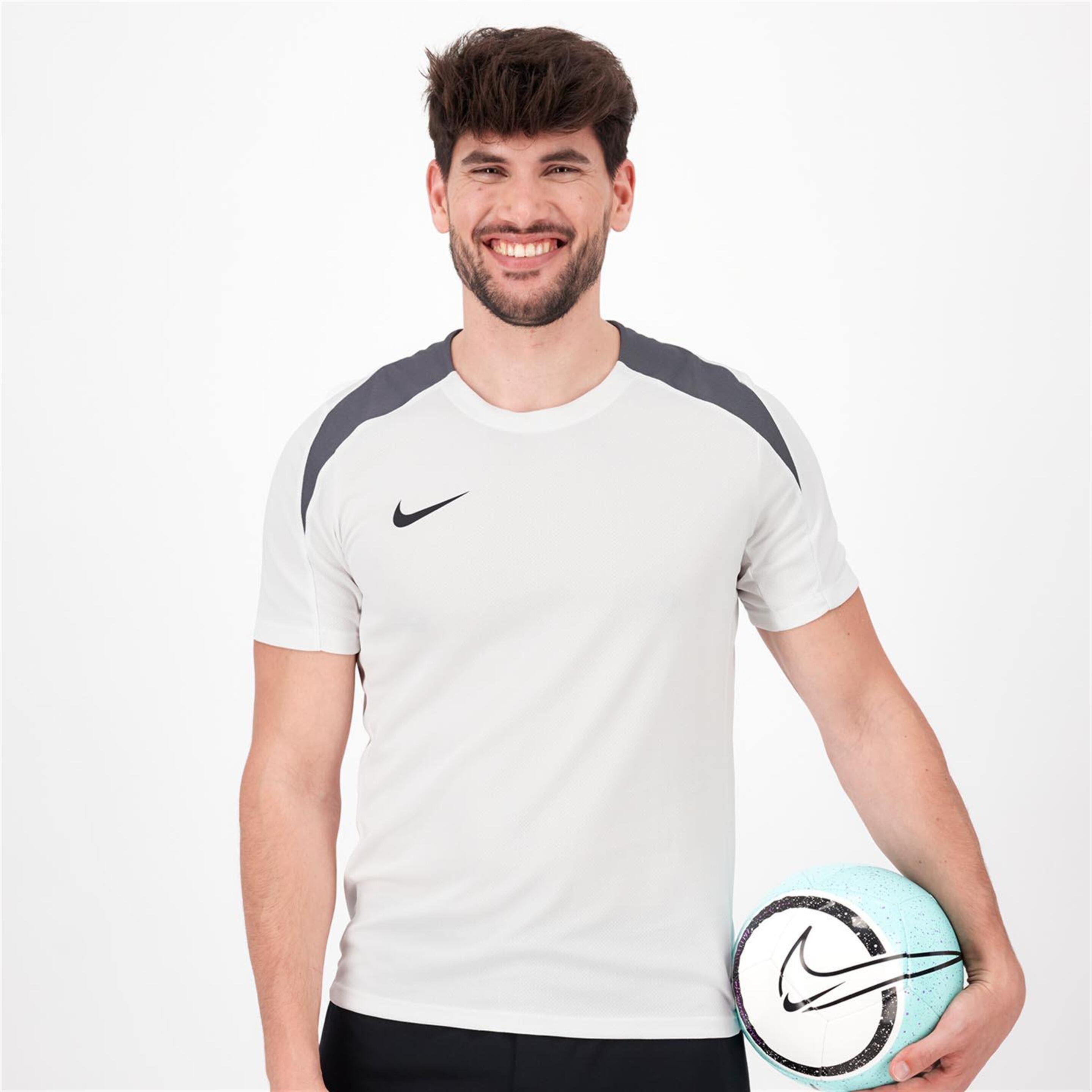 Nike Strike - blanco - T-shirt Futebol Homem