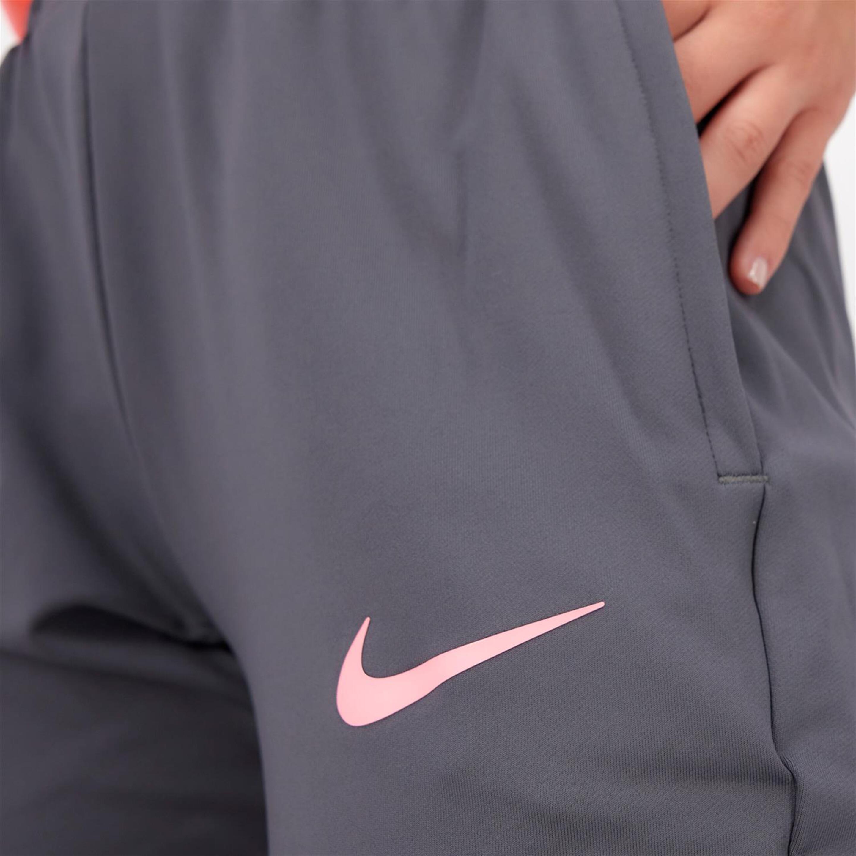 Nike Strike - Gris - Pantalón Fútbol Mujer