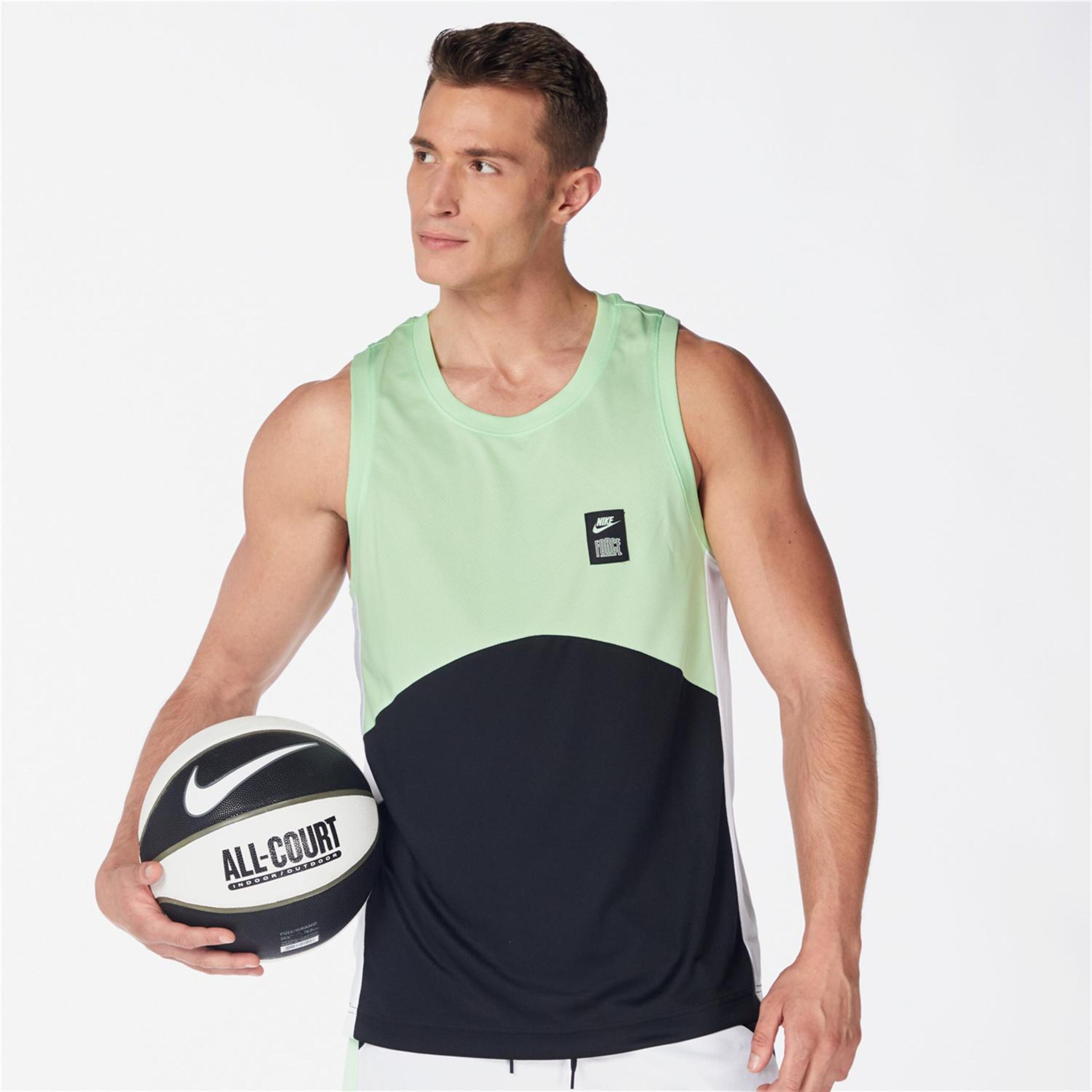 Nike Starting 5 - verde - Camiseta Baloncesto Hombre