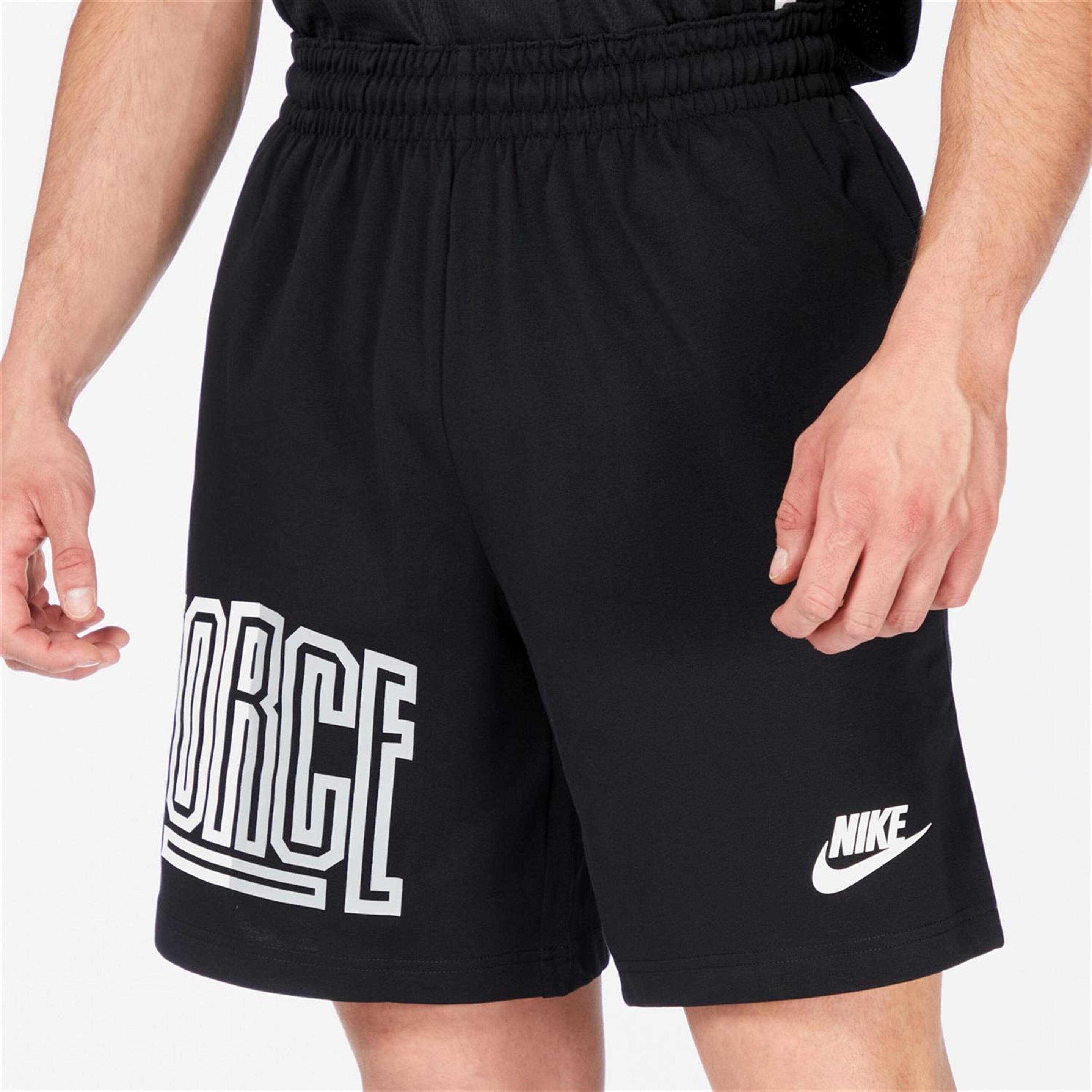 Nike Force - negro - Calções Basquetebol Homem