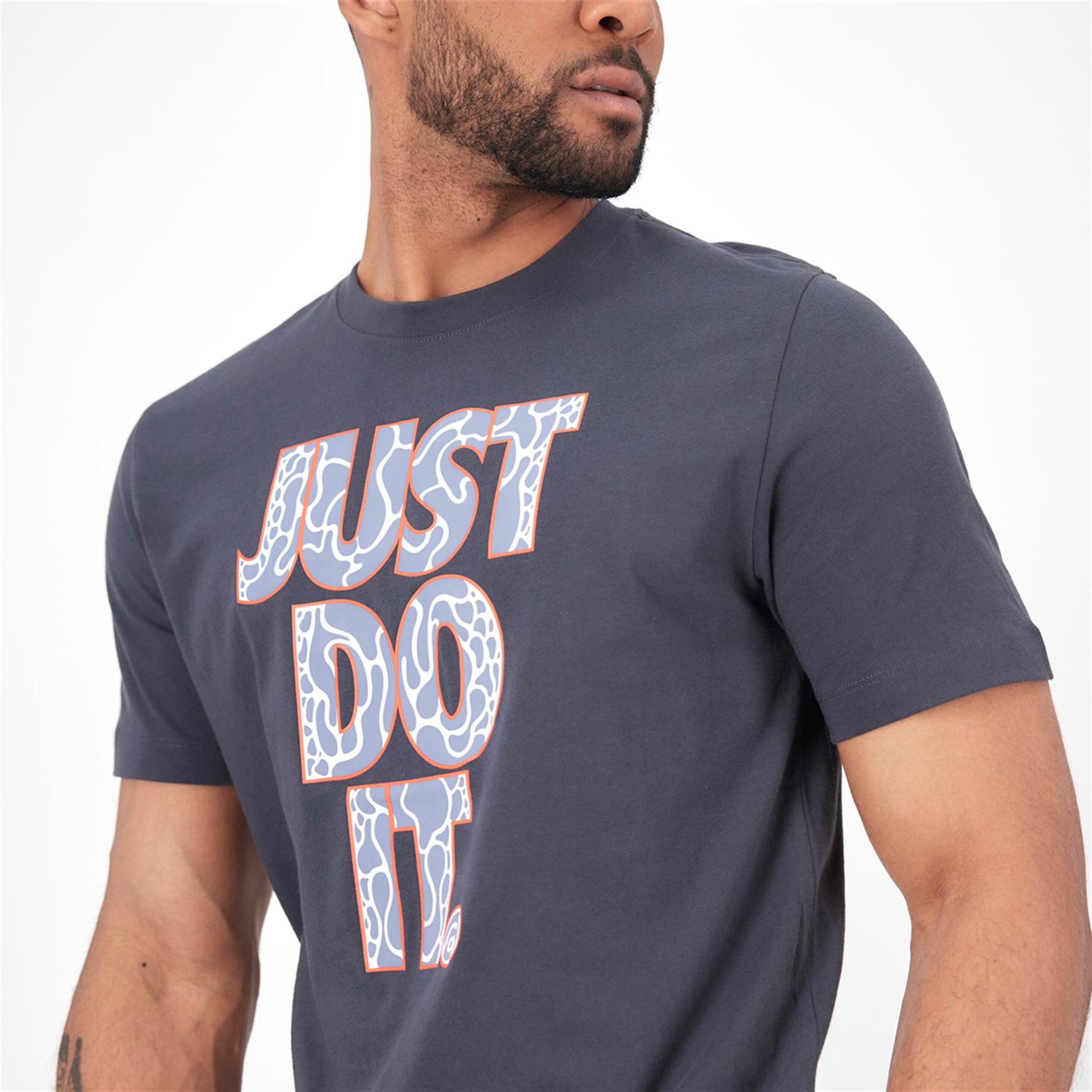 Nike Just Do It - Cinza - T-shirt Homem | Sport Zone