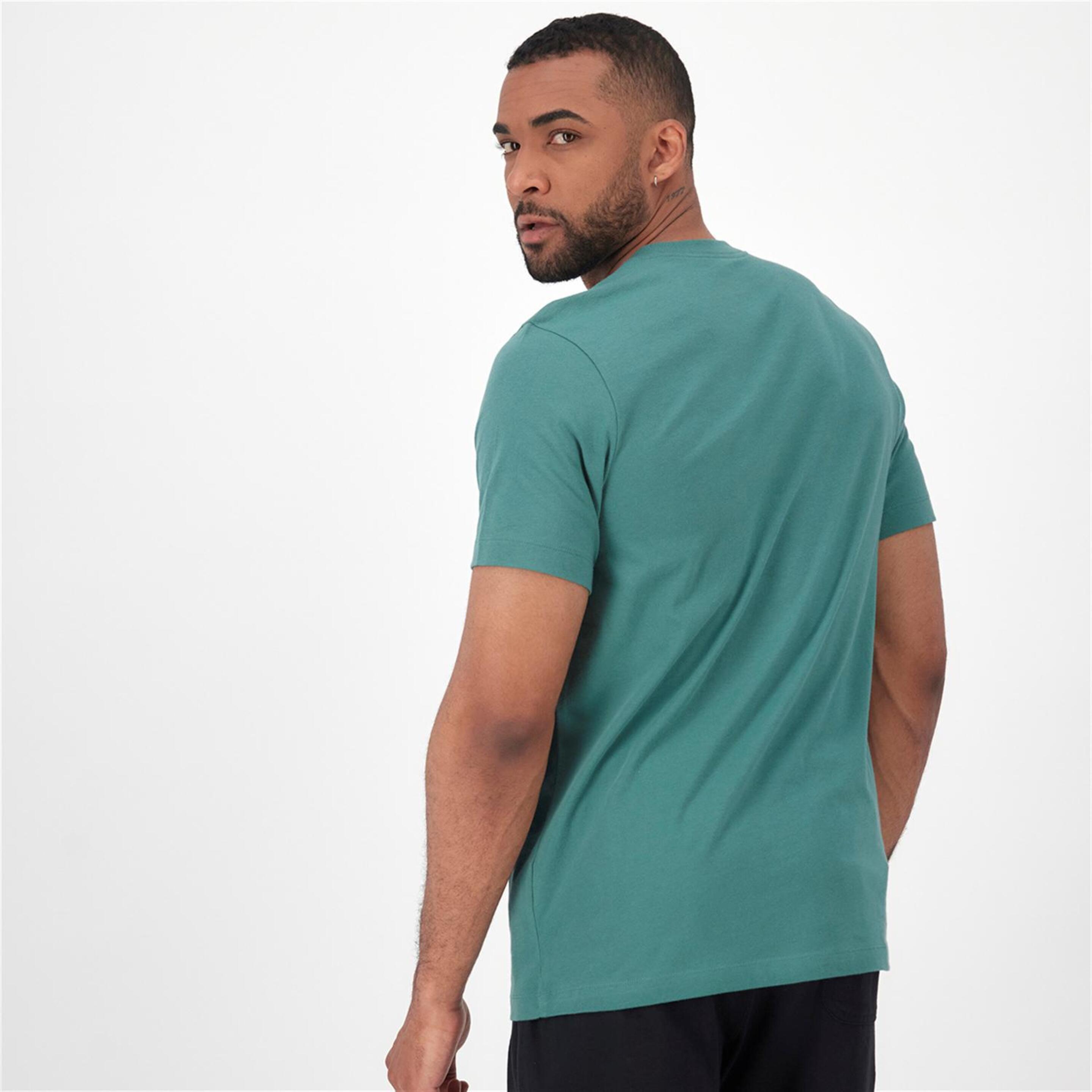 Nike Just Do It - Verde - Camiseta Hombre