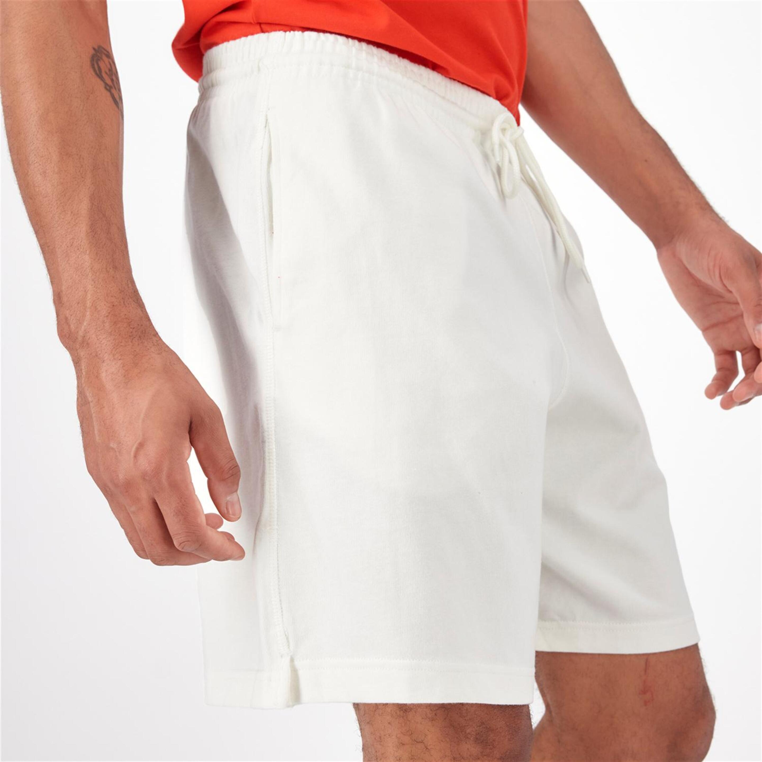 Nike Club - Blanco - Pantalón Corto Hombre