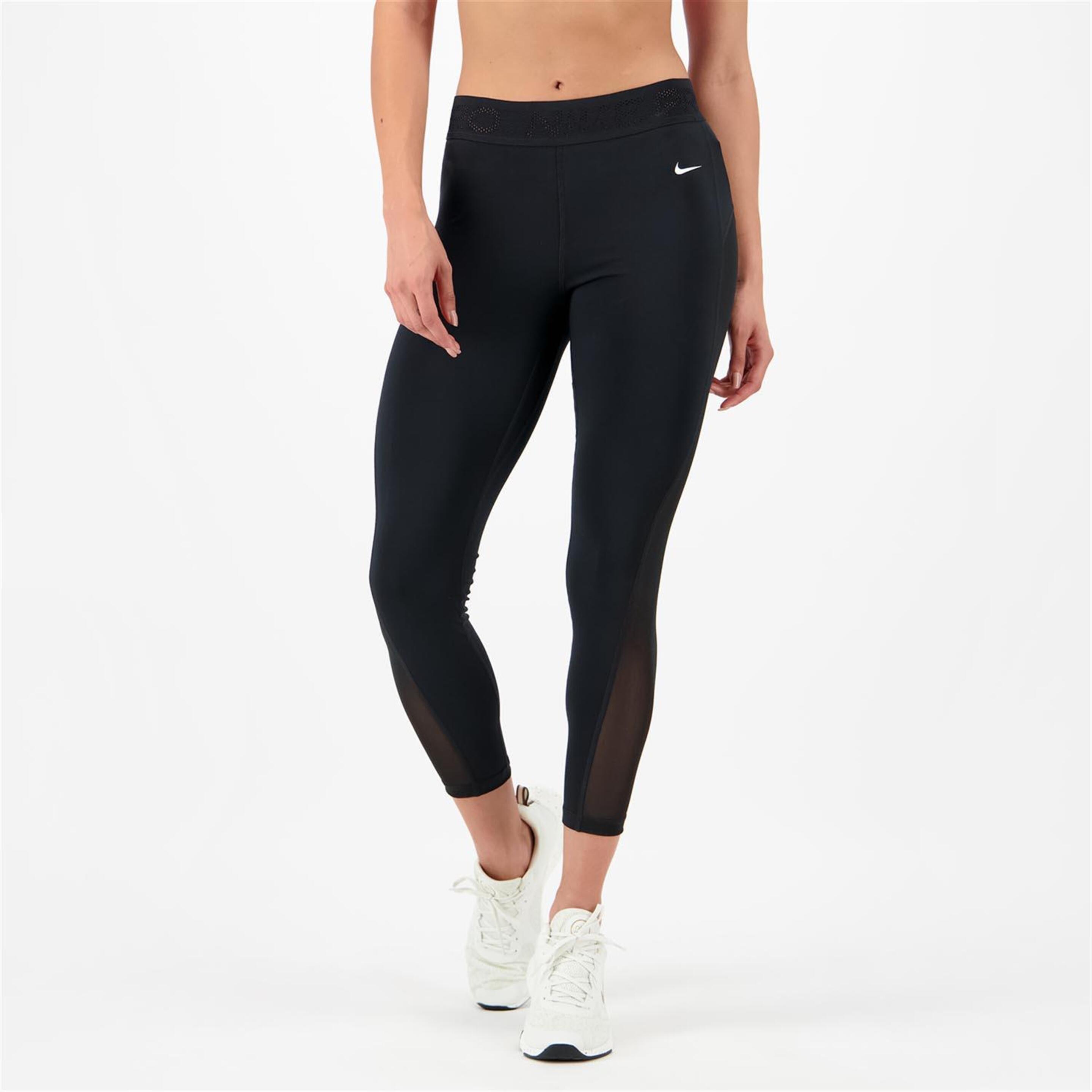 Nike Performance - negro - Mallas Transparencias Mujer