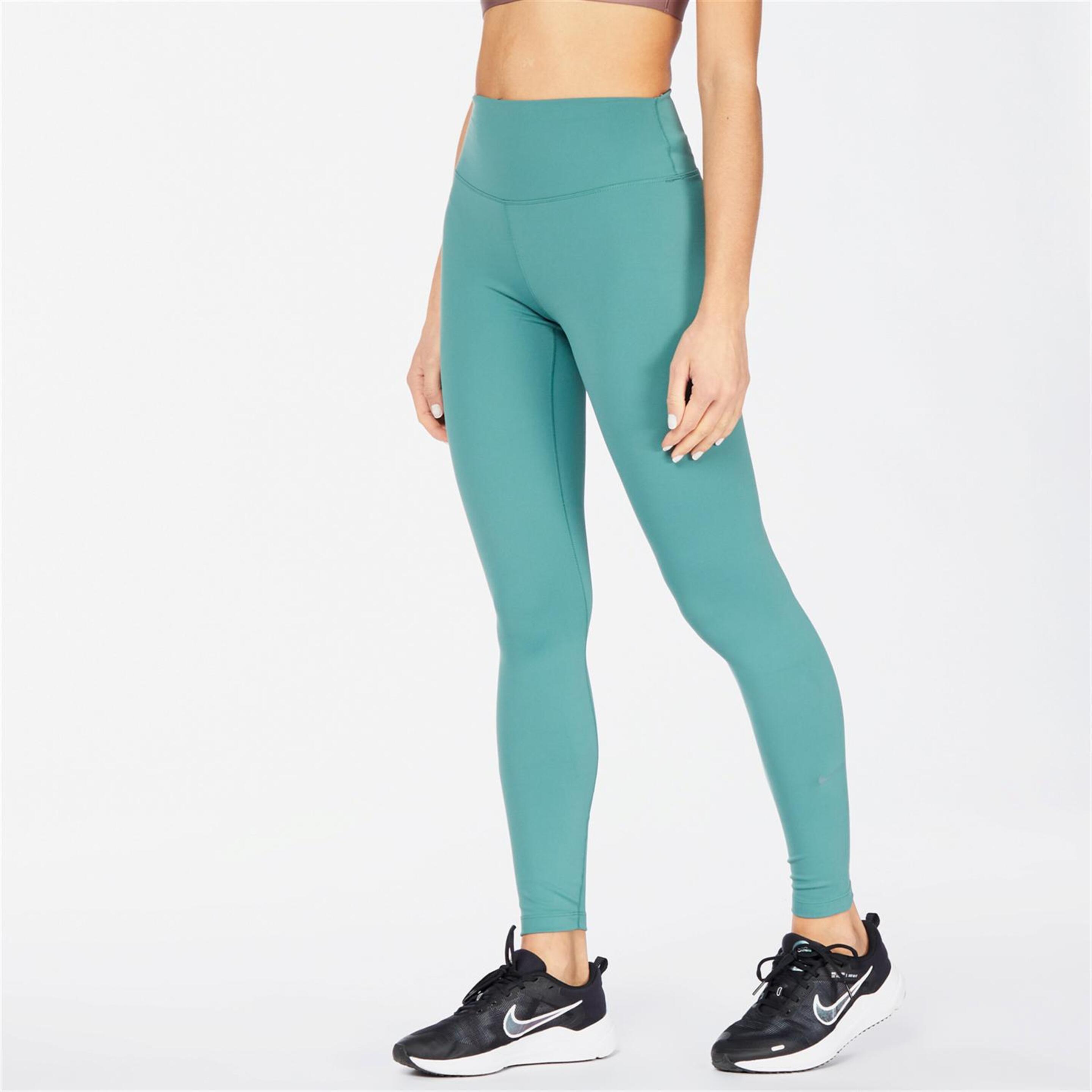 Nike Dri-fit One - verde - Mallas Fitness Mujer