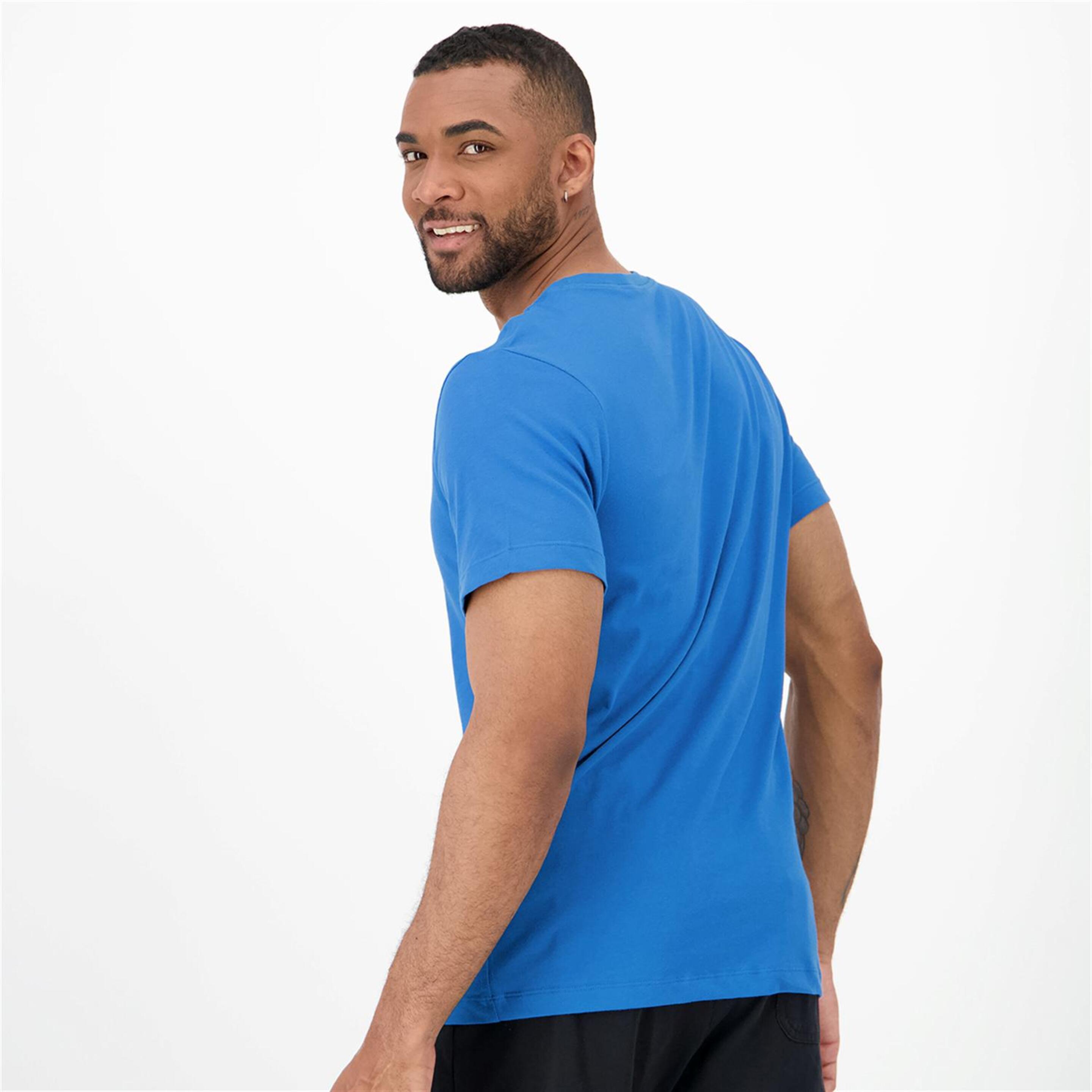 Camiseta Jordan - Azul - Camiseta Hombre