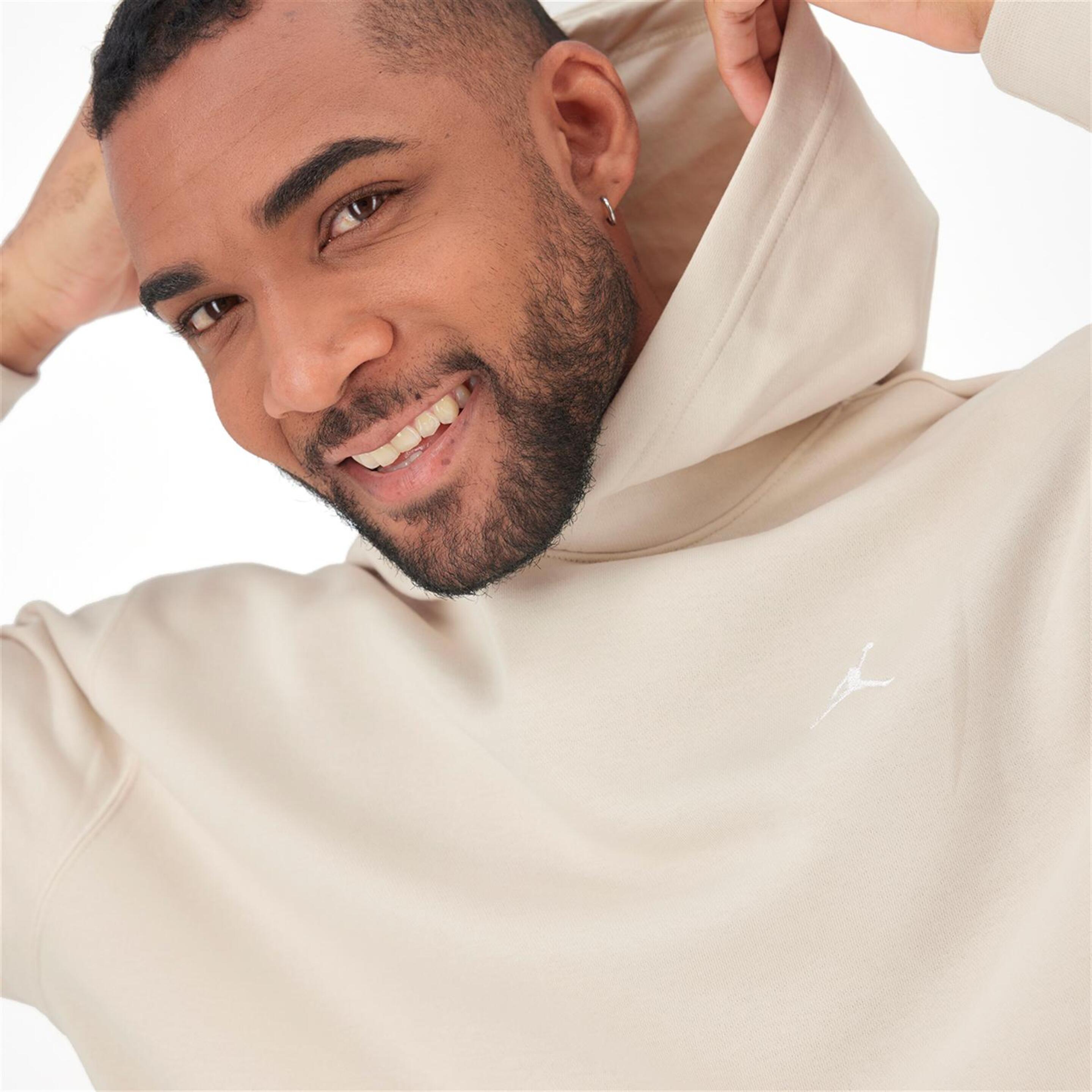 Sweatshirt Jordan - Bege - Sweatshirt Capuz Homem | Sport Zone