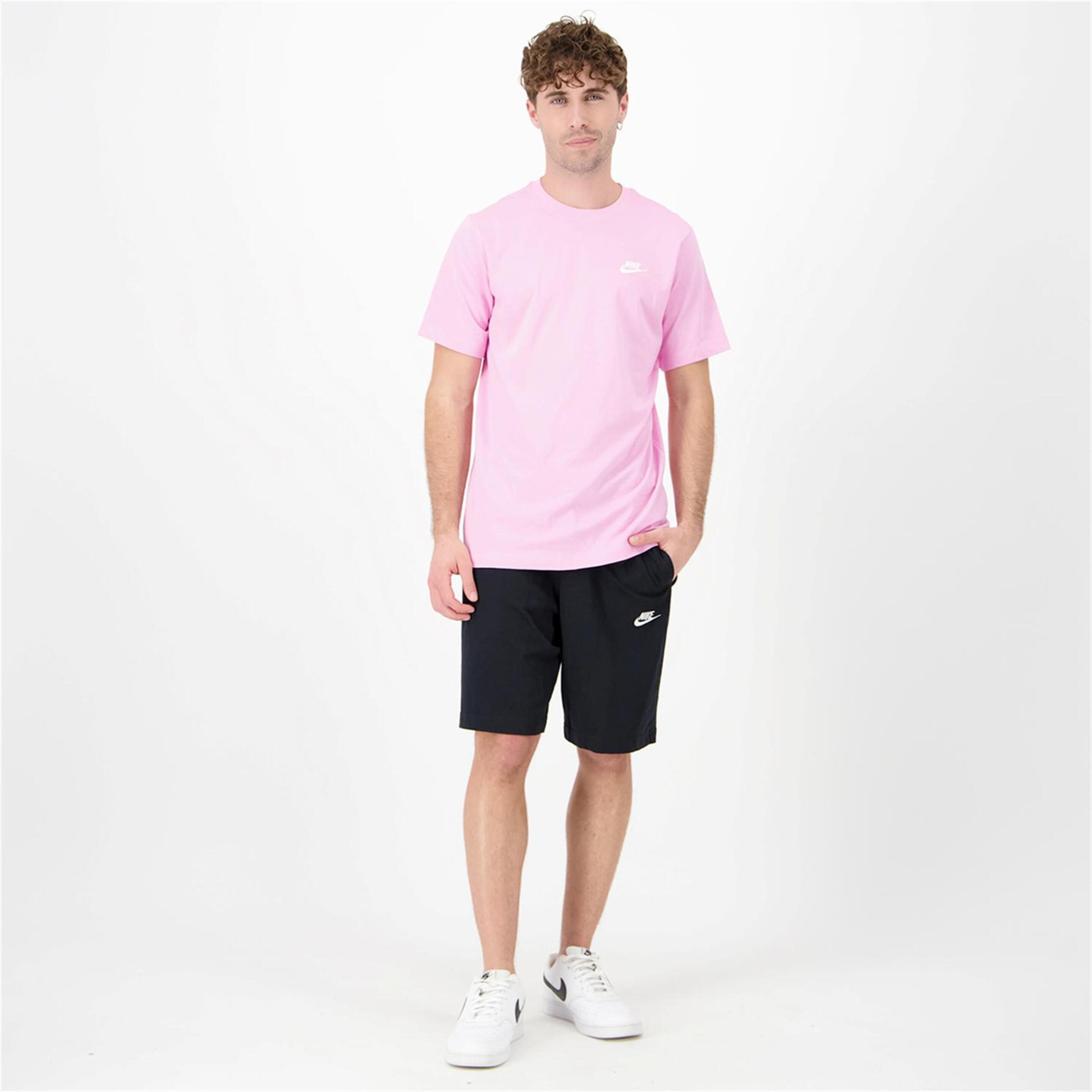 Nike Club - Rosa - Camiseta Hombre