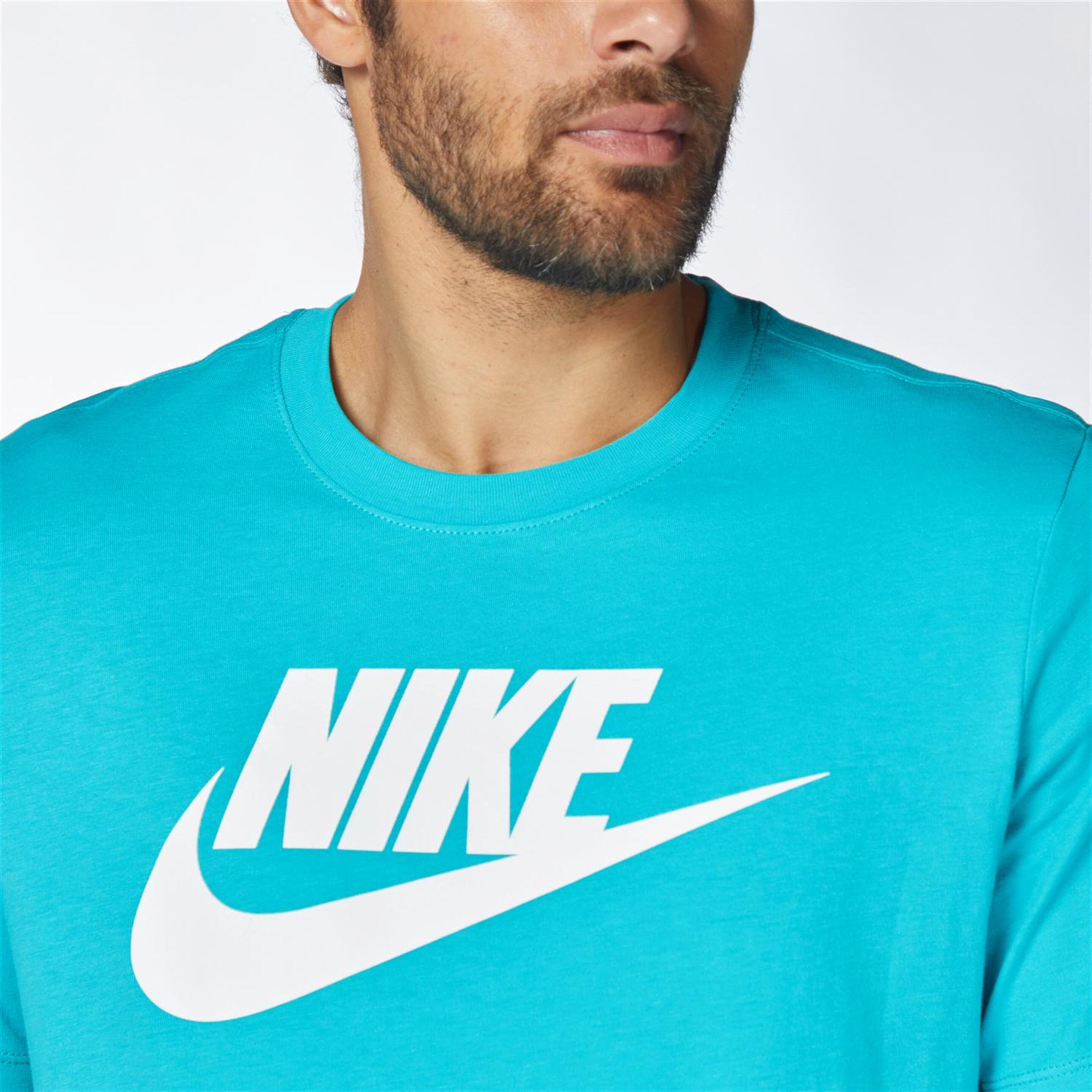 Nike Club - Turquesa - Camiseta Hombre