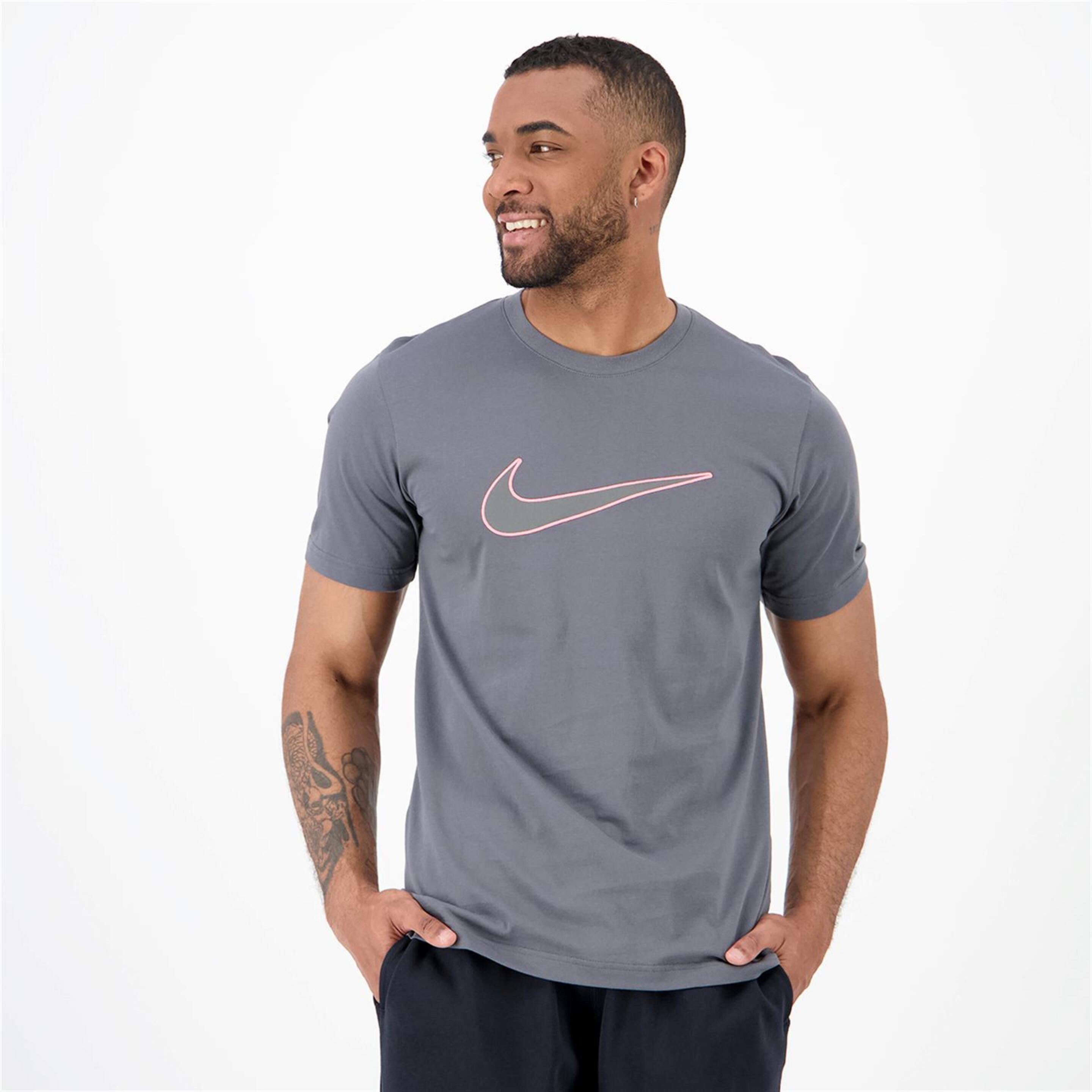 Camiseta Nike - gris - Camiseta Hombre