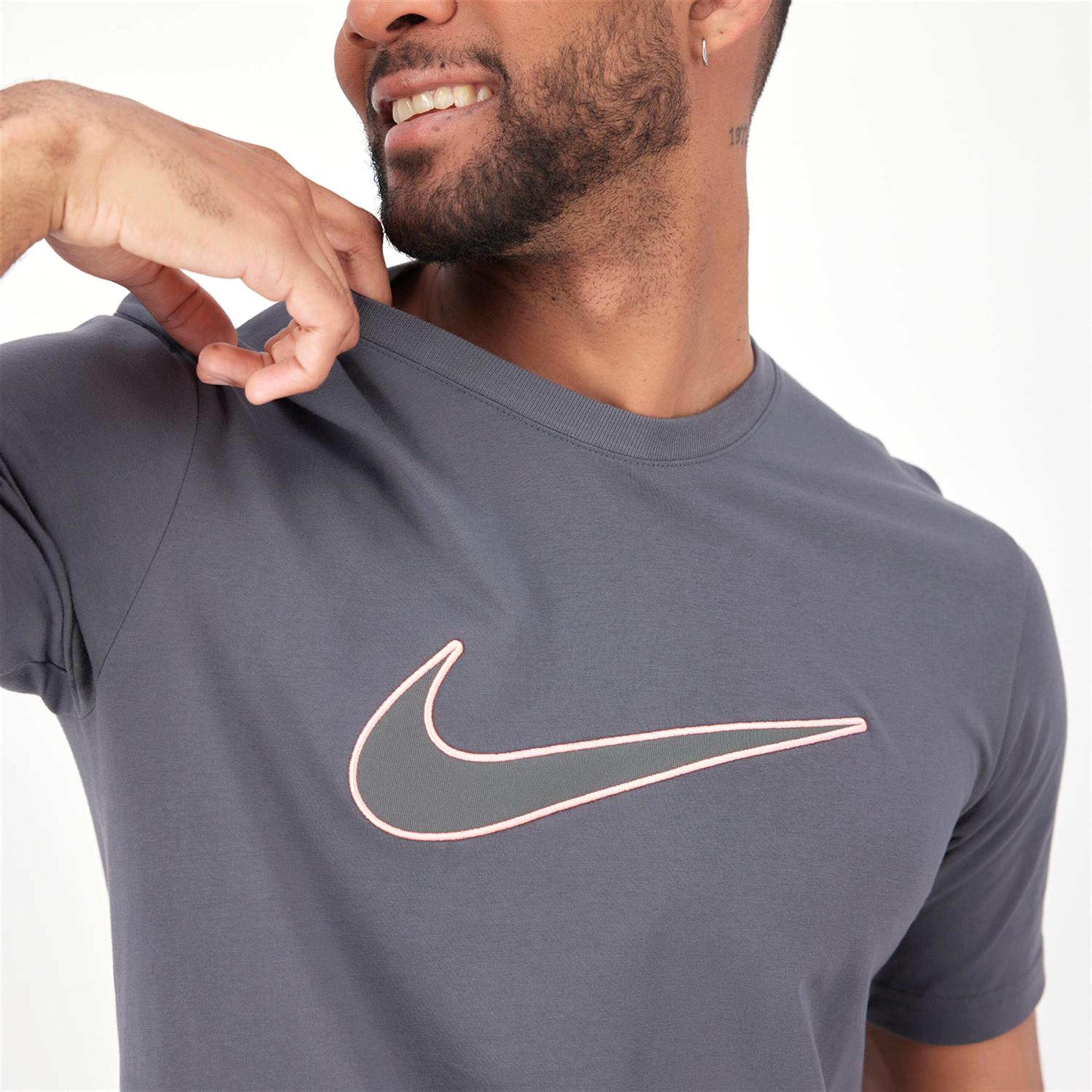 Camiseta Nike - Gris - Camiseta Hombre