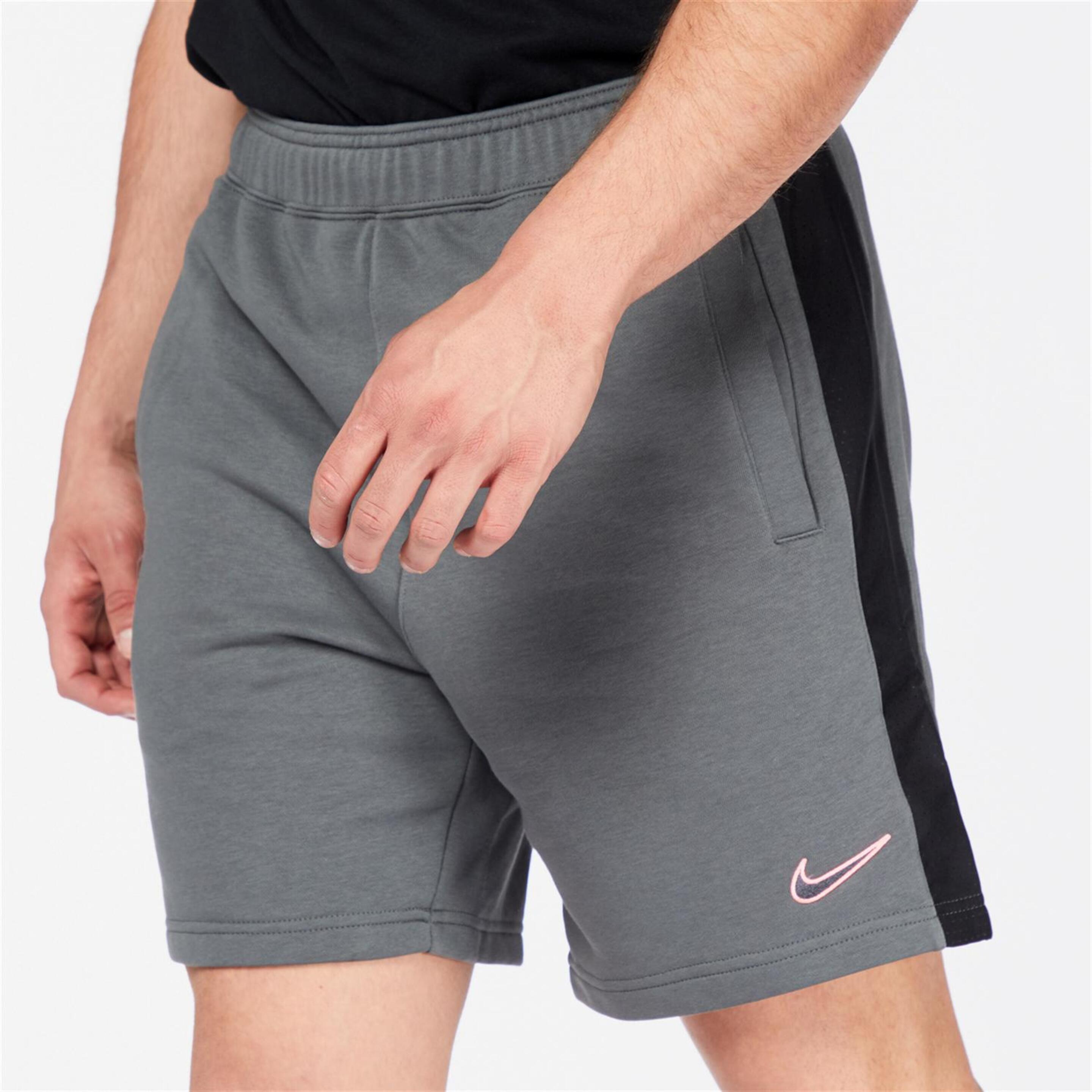 Nike Sp - gris - Pantalón Corto Chándal Hombre