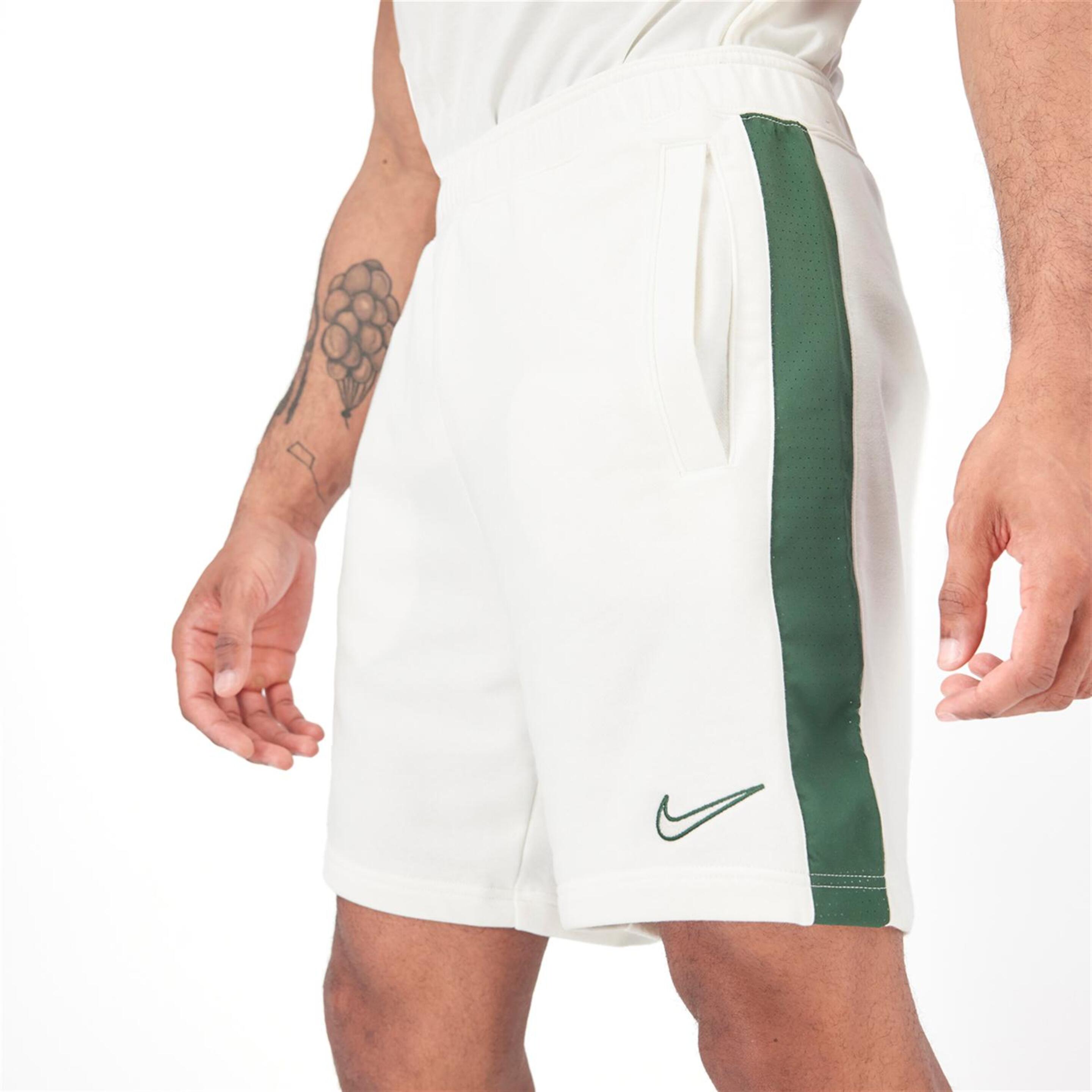 Nike Sp - blanco - Pantalón Corto Hombre