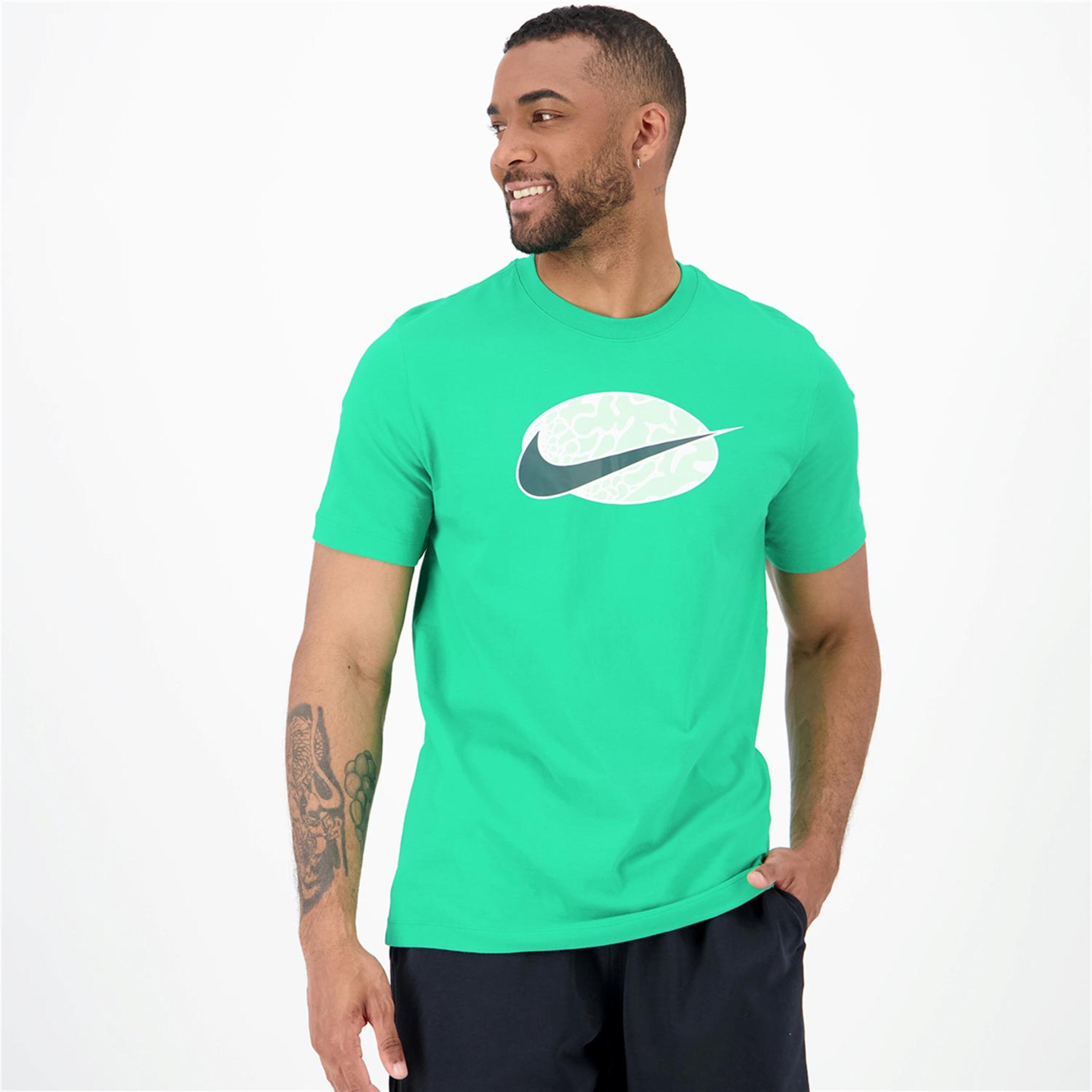 T-shirt Nike - verde - T-shirt Homem