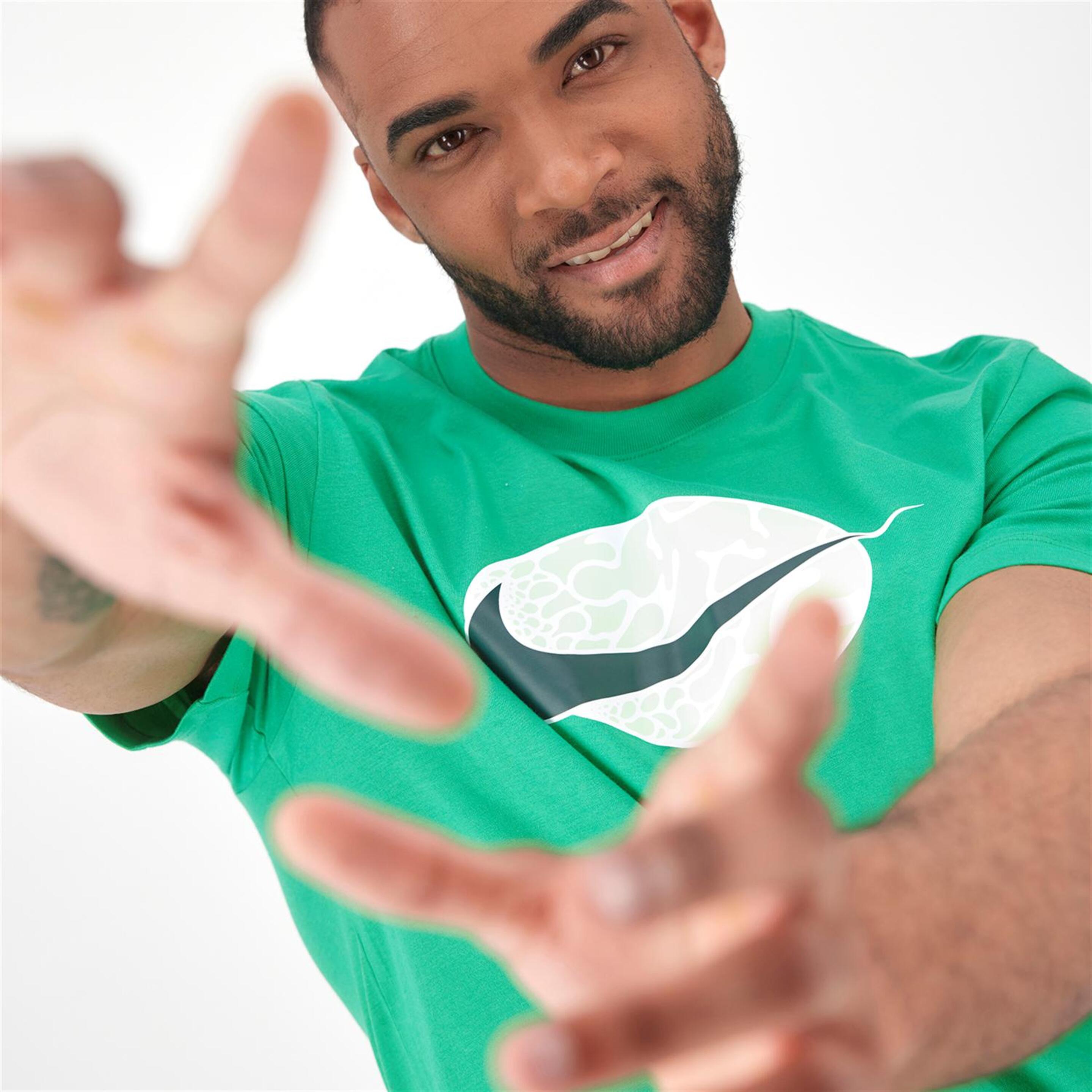 Camiseta Nike - Verde - Camiseta Hombre