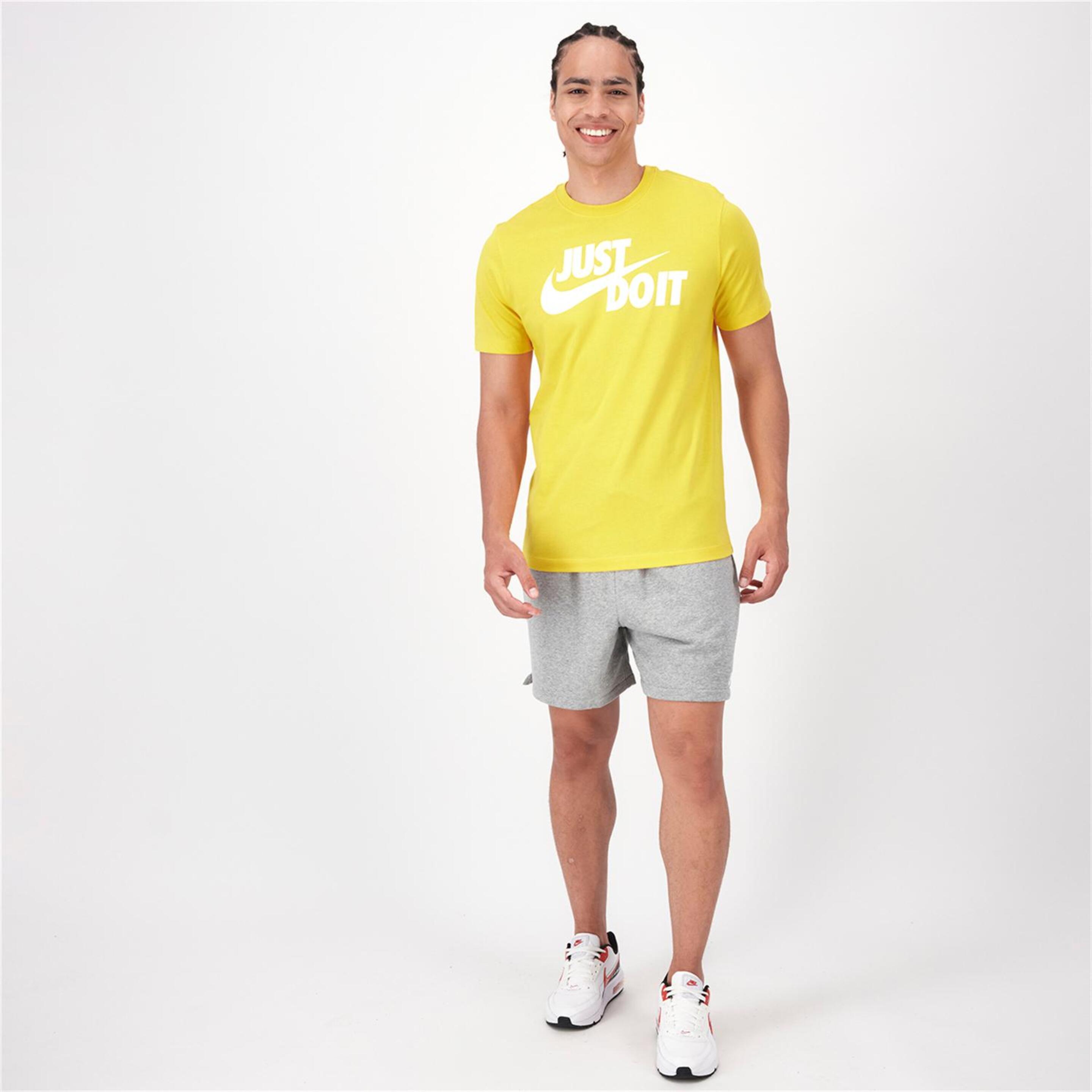 Nike Club - Gris - Pantalón Corto Hombre