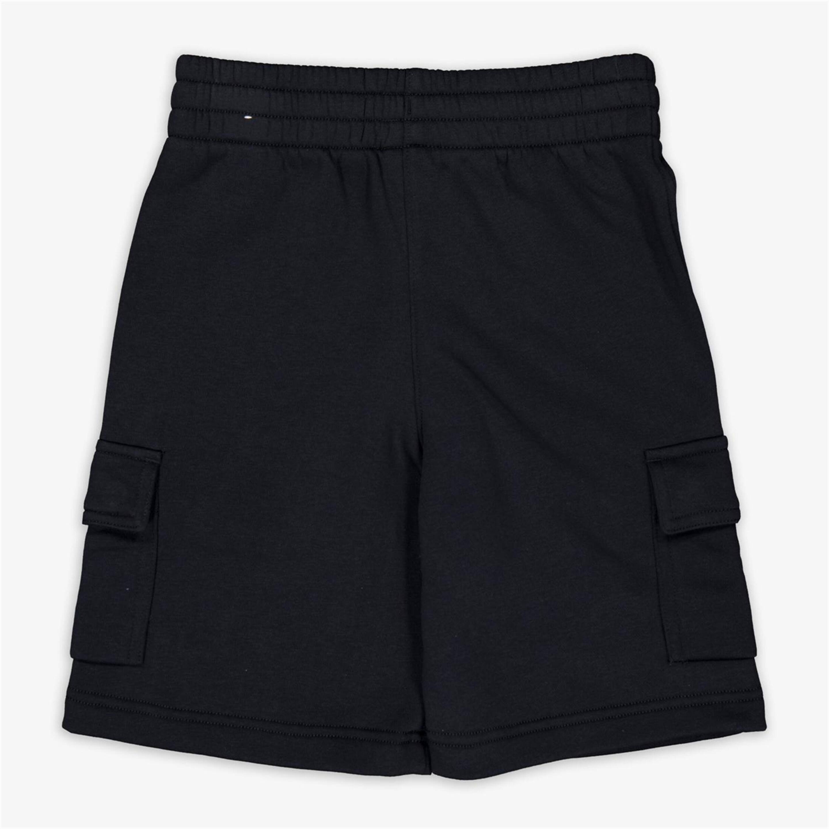 Pantalón Nike - Negro - Bermuda Cargo Niño