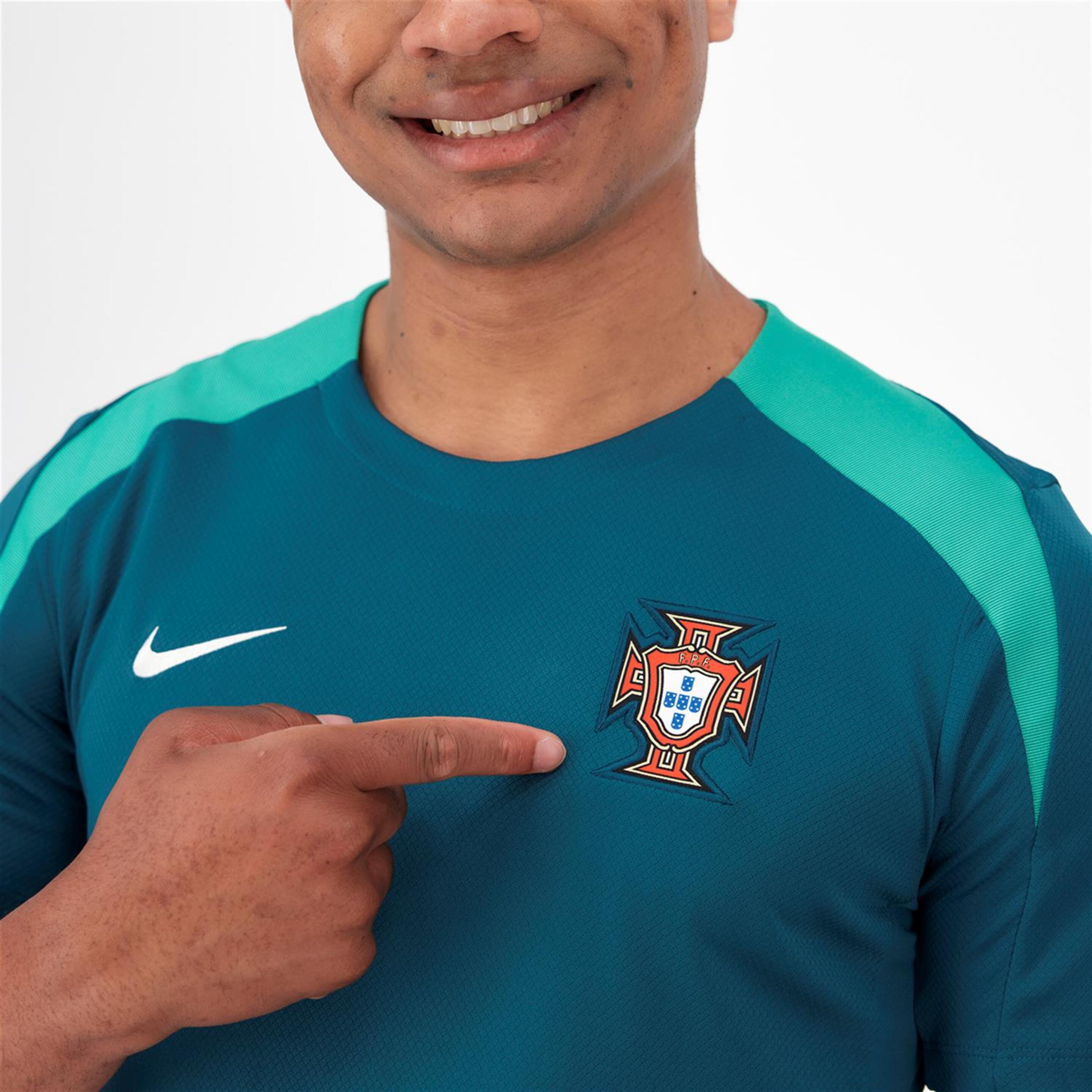Camiseta Portugal Entreno - Verde - Fútbol Hombre