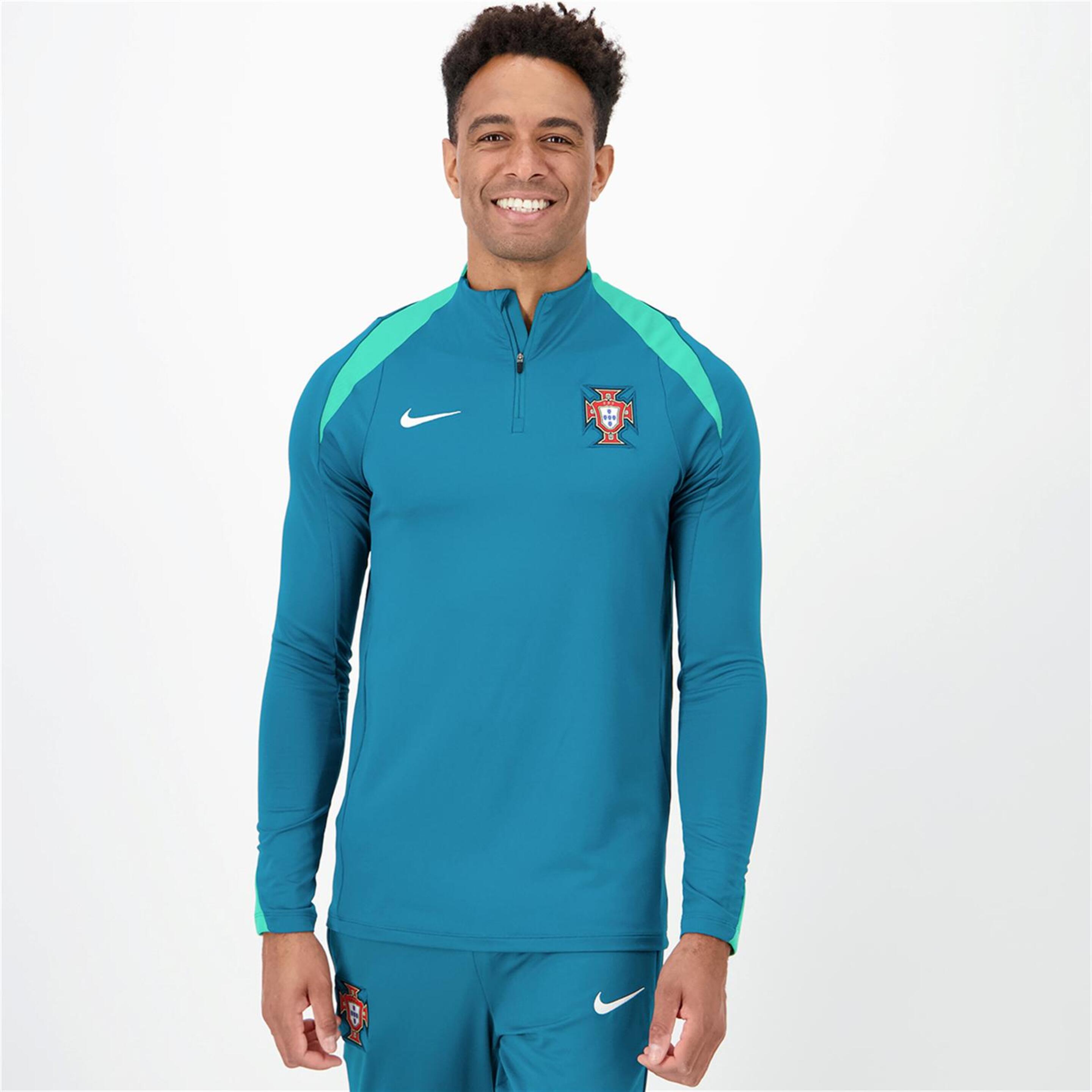 Sudadera Portugal Entreno - verde - Sudadera Fútbol Hombre